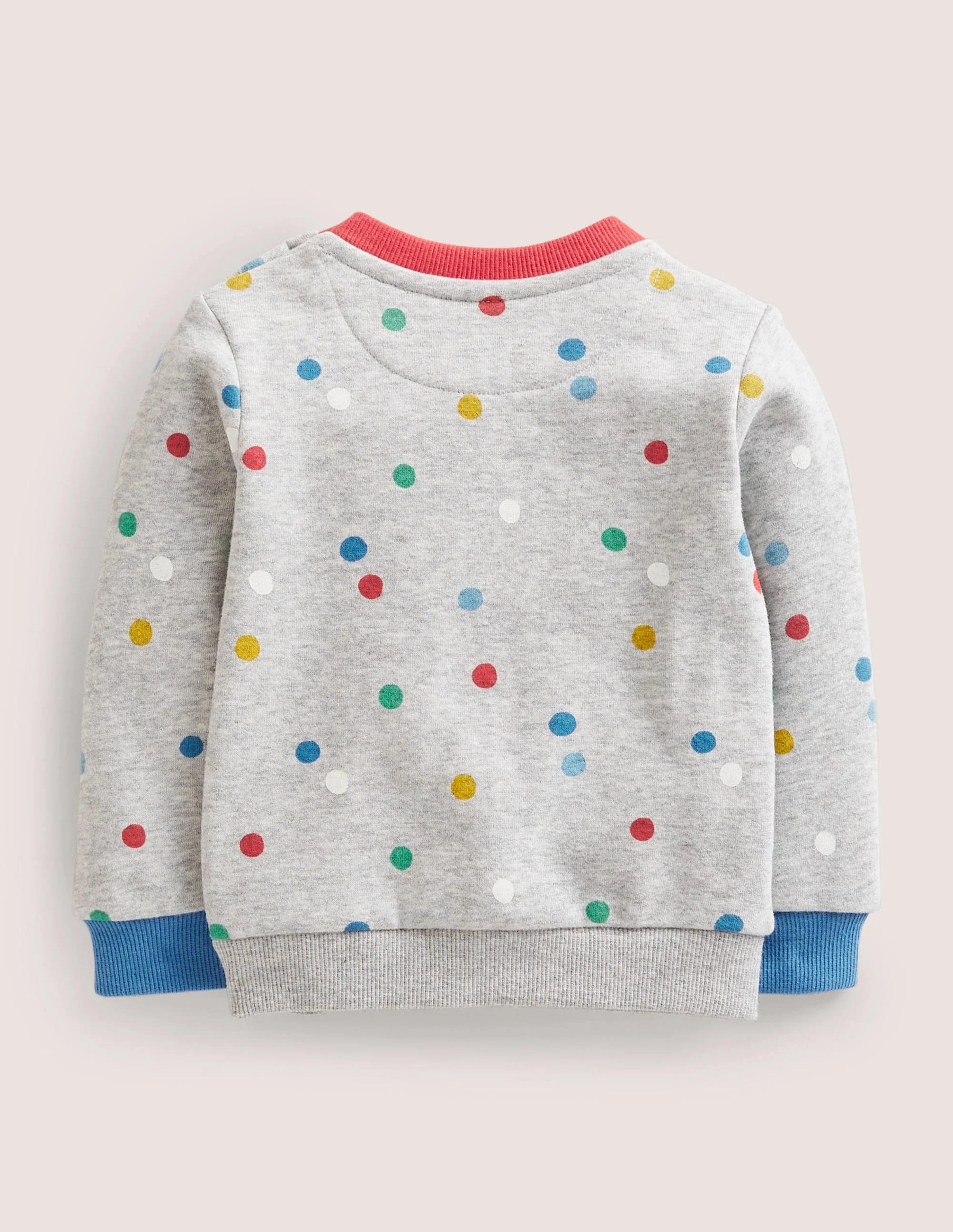Cosy Sweatshirt-Grey Marl Painted Spot - Image 2