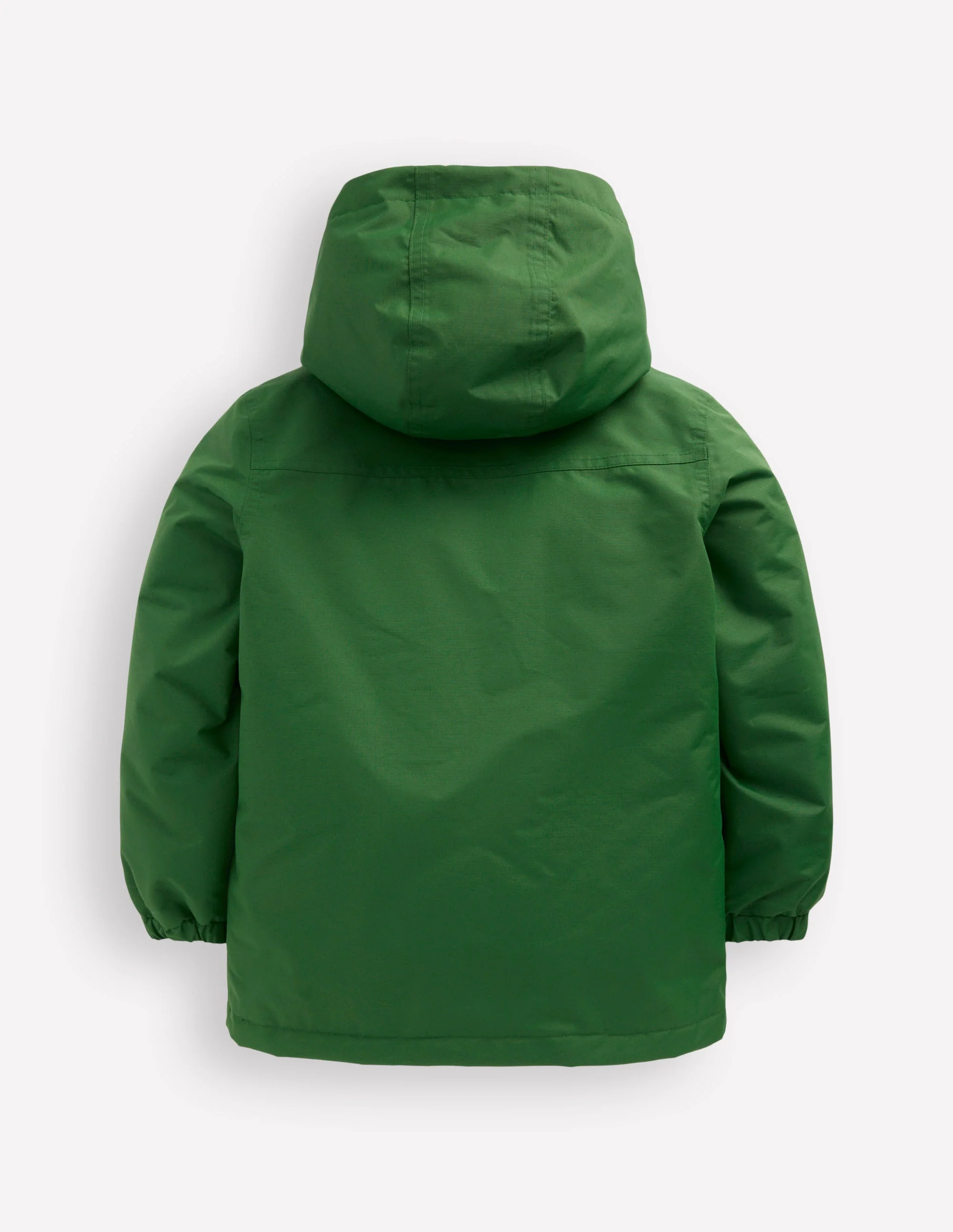 4-in-1 Waterproof Coat-Blue/Green Colourblock - Image 2