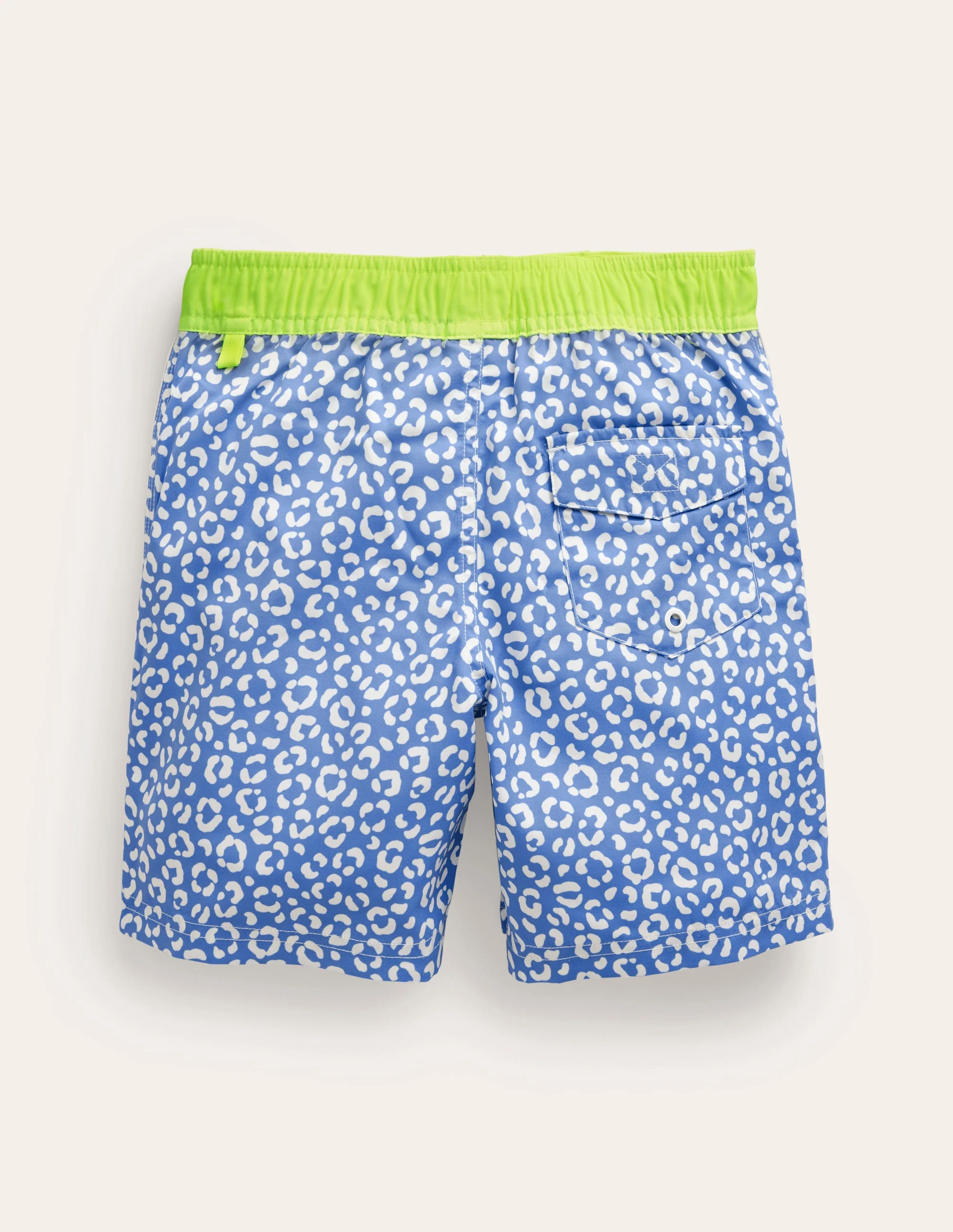 Board Shorts-Blue Leopard - Image 2