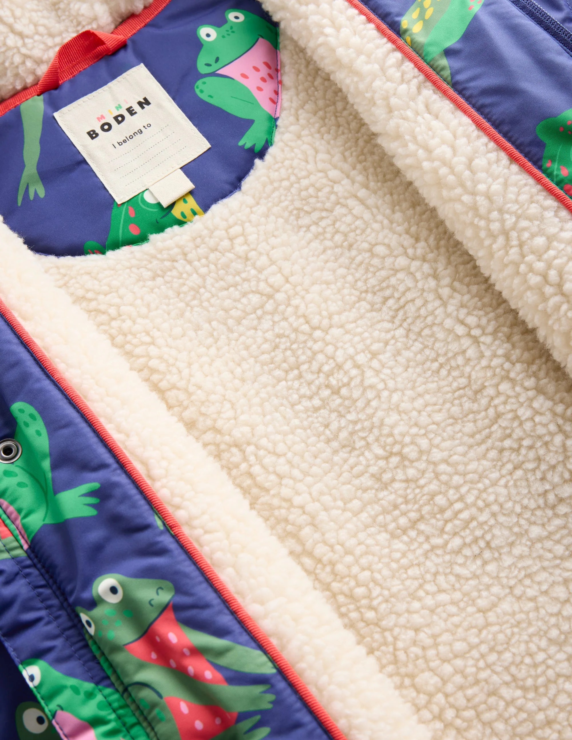 Borg Lined Anorak-Twilight Frogs - Image 5