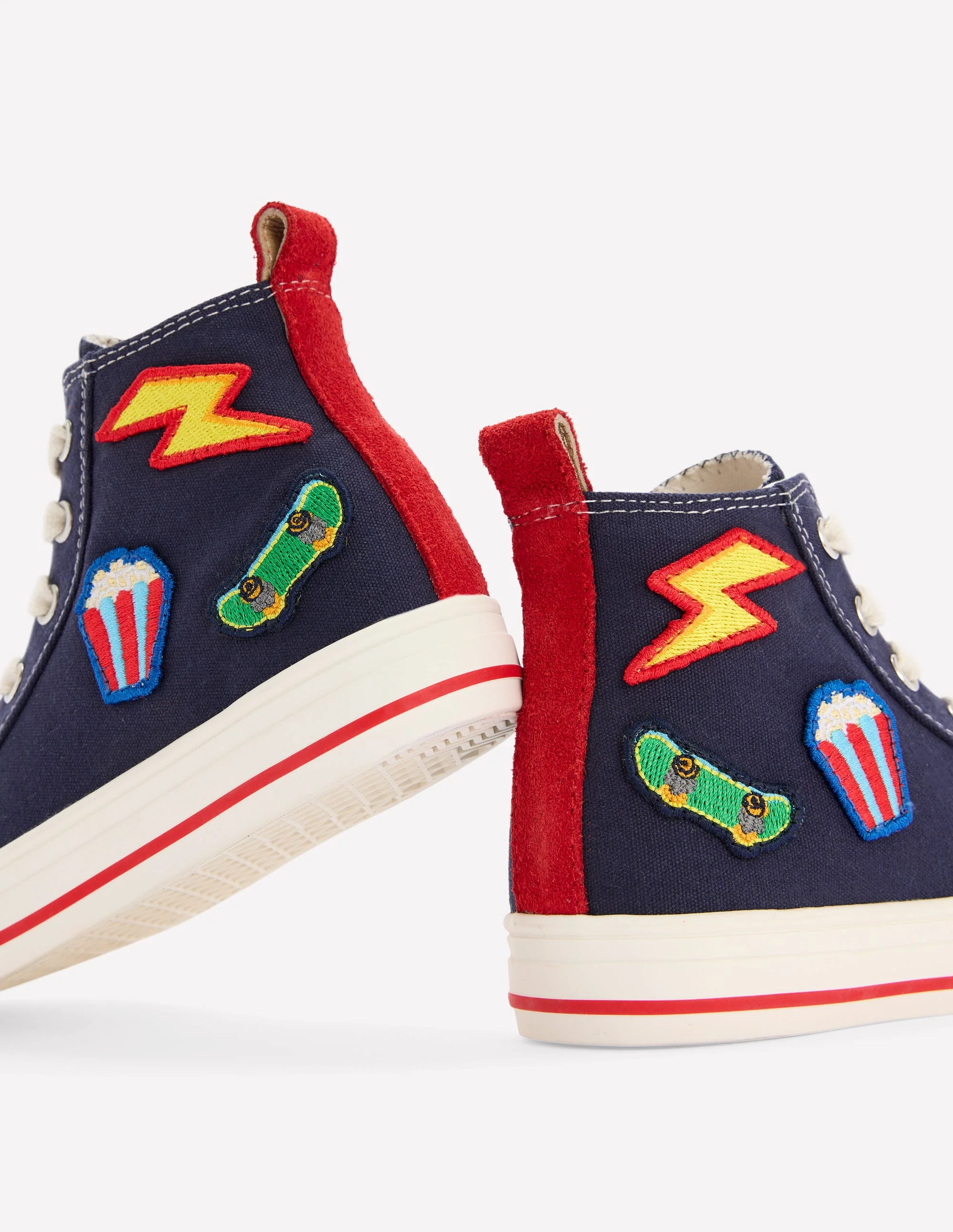 Canvas High Tops-Novelty Patches - Image 3