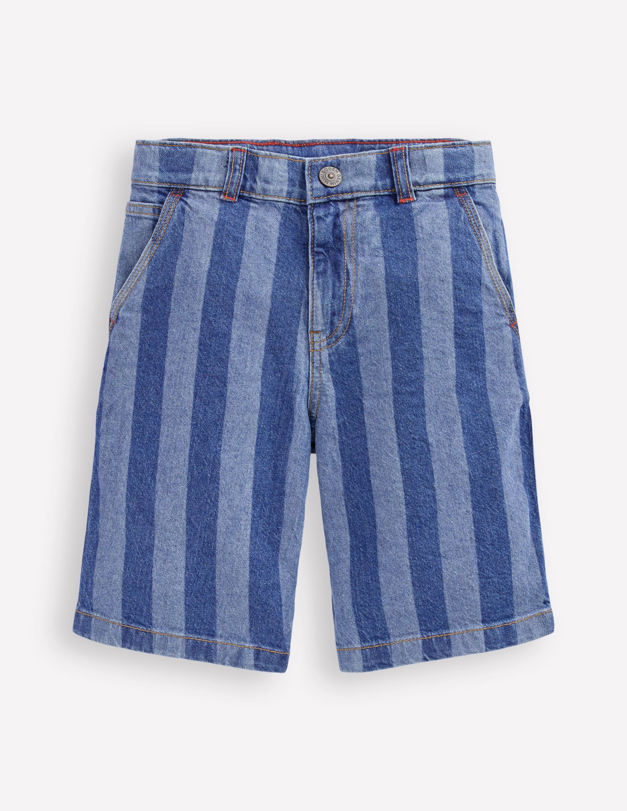 Carpenter Shorts-Shadow Stripe - Image 2