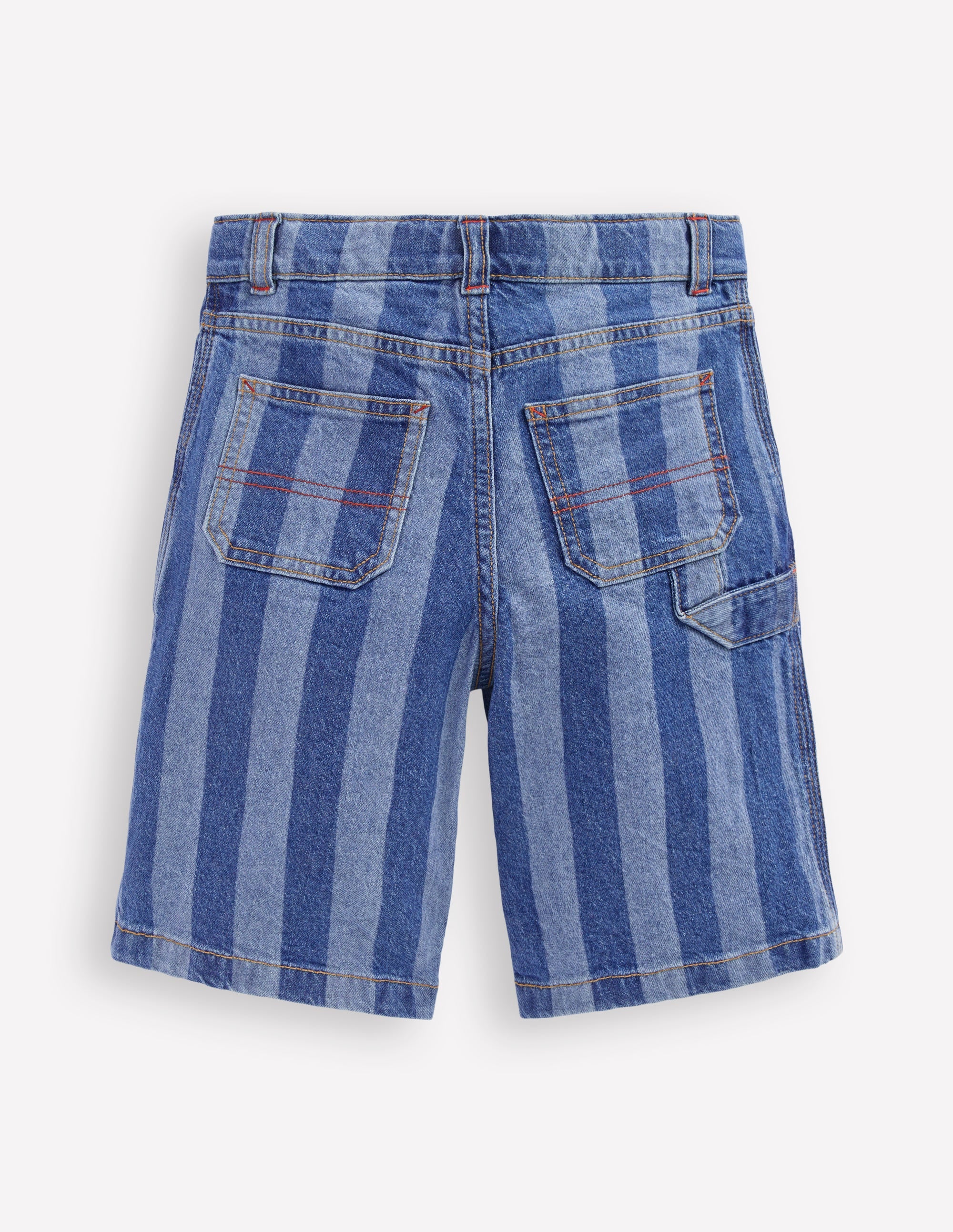 Carpenter Shorts-Shadow Stripe - Image 3