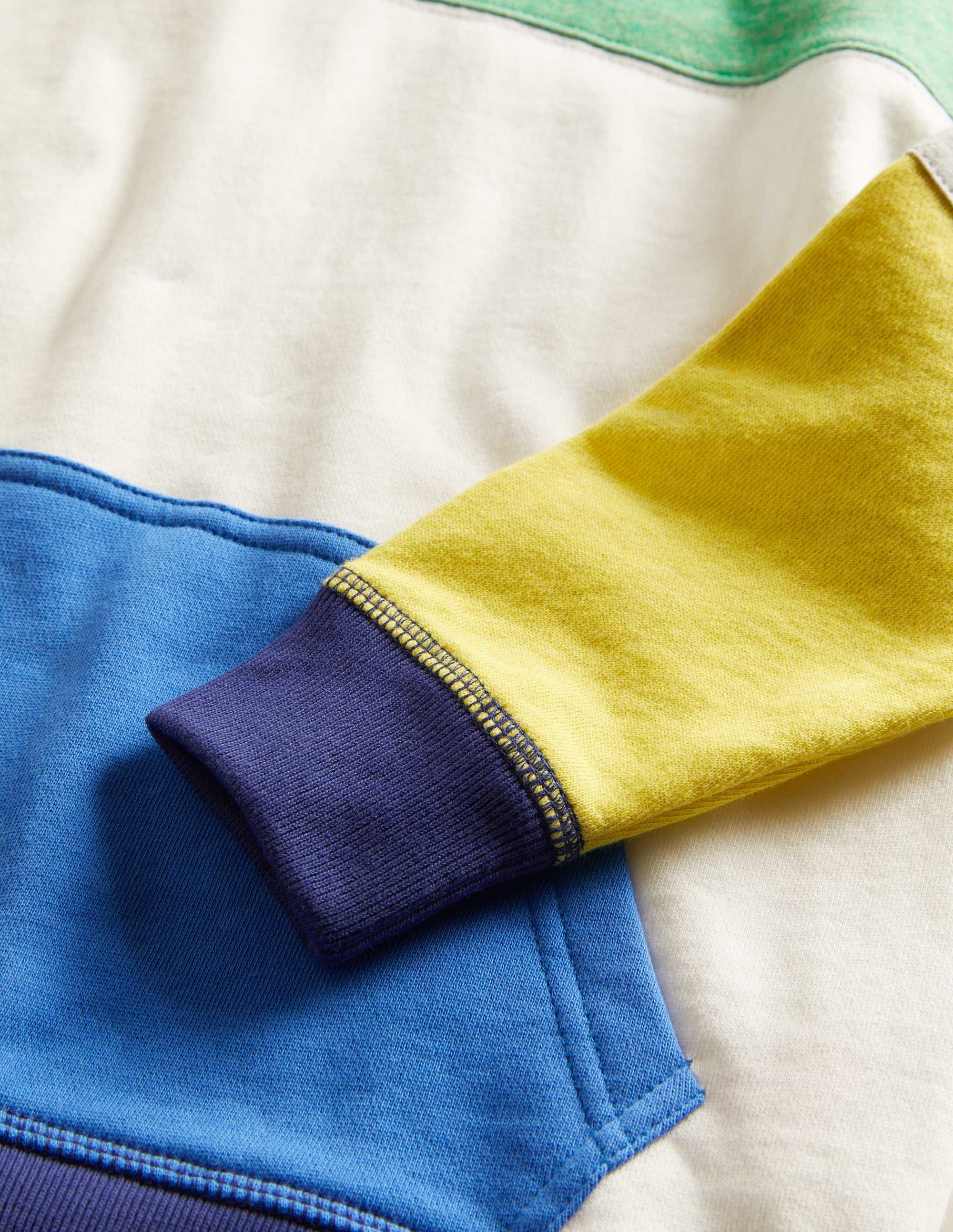 Colourblock Hoodie-Multi - Image 3