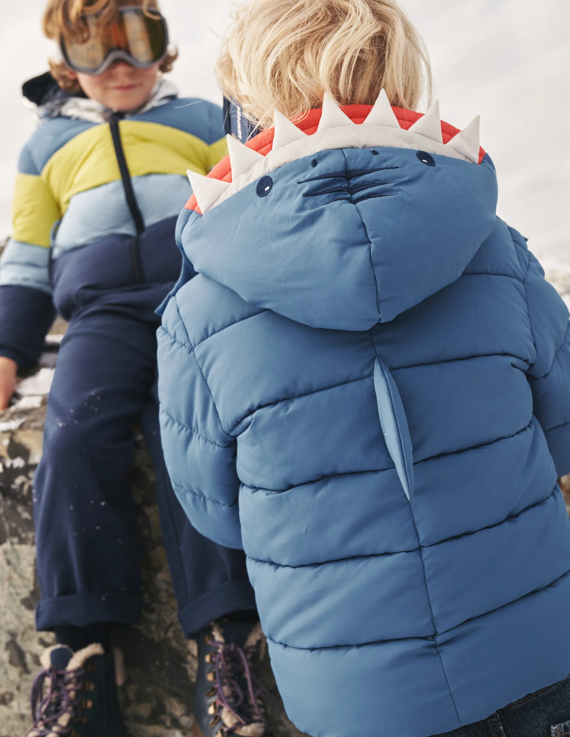Fun Padded Jacket-Shark - Image 6