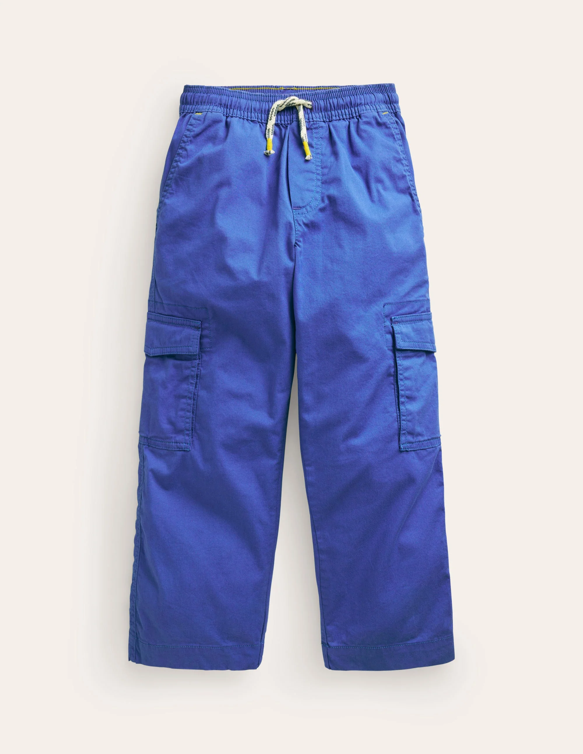 Pull-On Cargo Trouser-Blue Heron