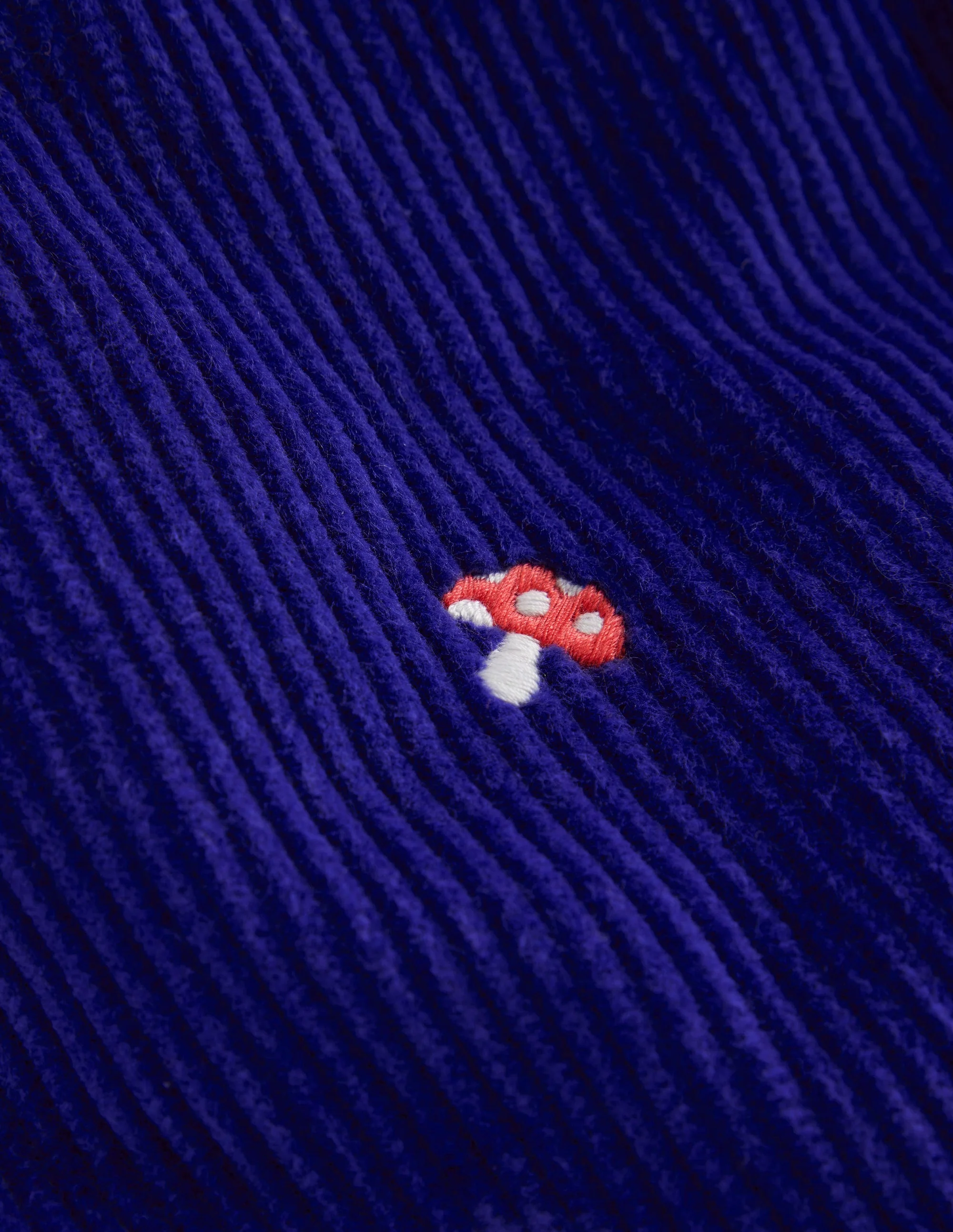 Pull-On Cord Trousers-Sapphire Blue Toadstool - Image 3