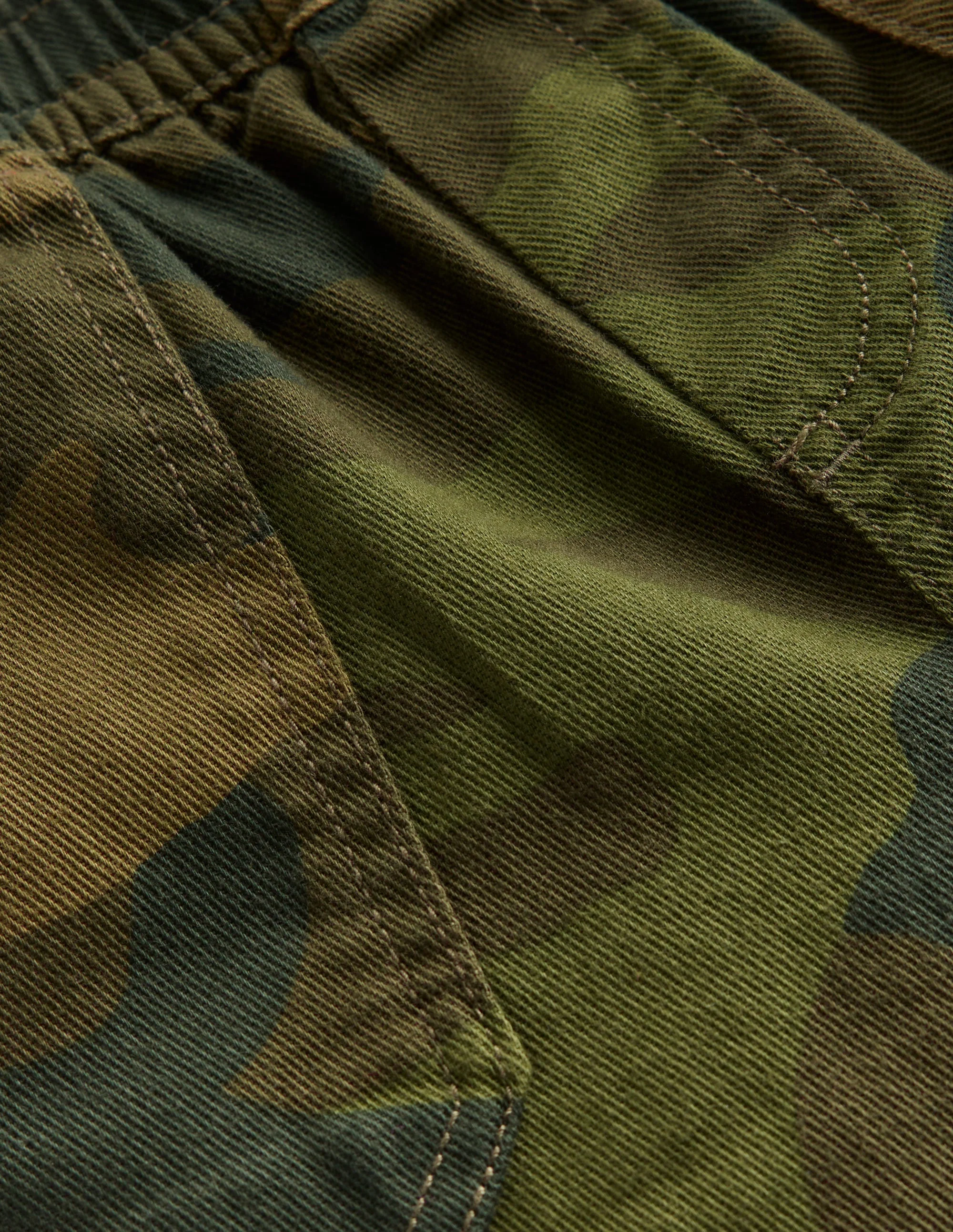 Pull-on Cotton Trouser-Camo - Image 3