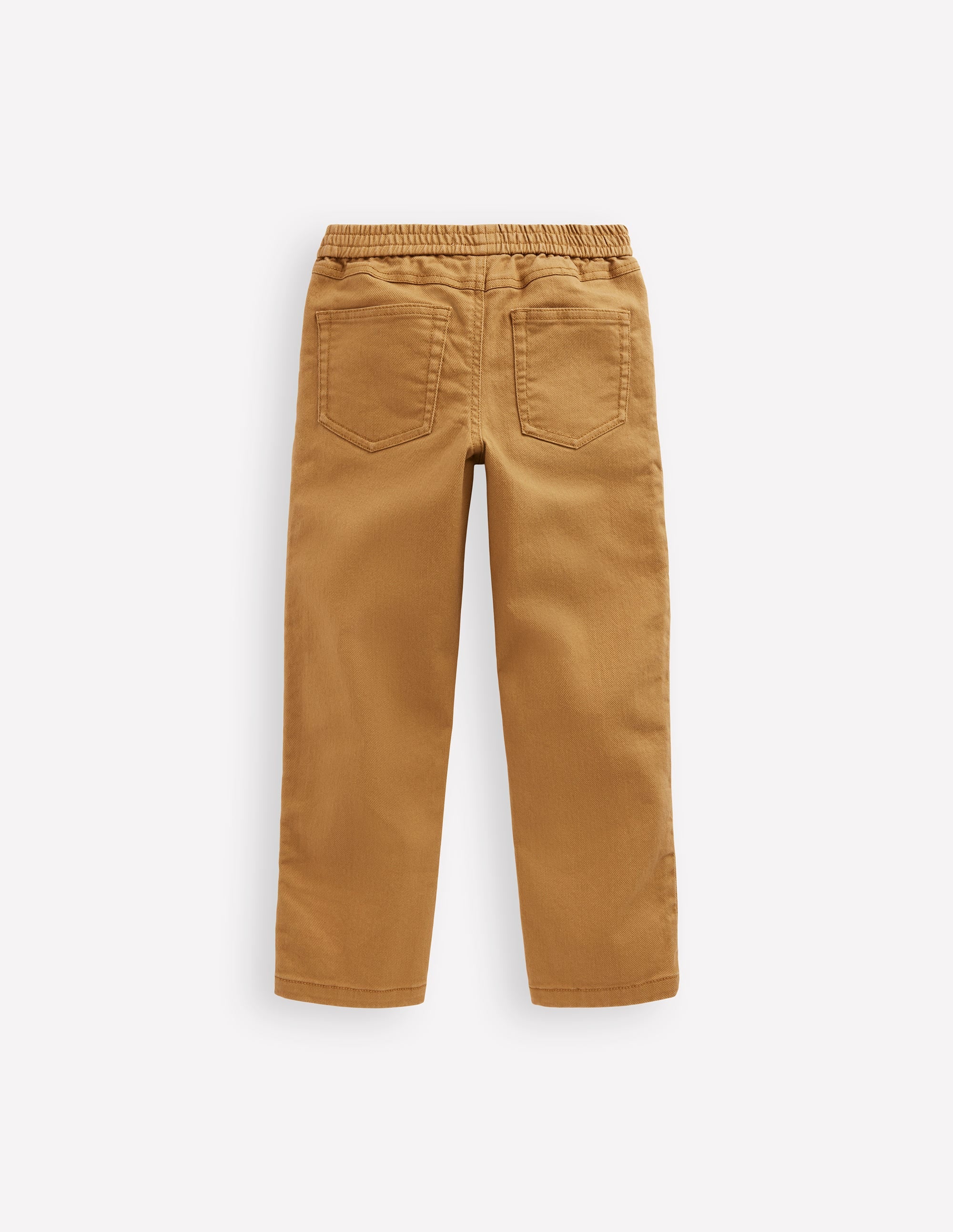 Pull-on Cotton Trouser-Stone Grey - Image 2