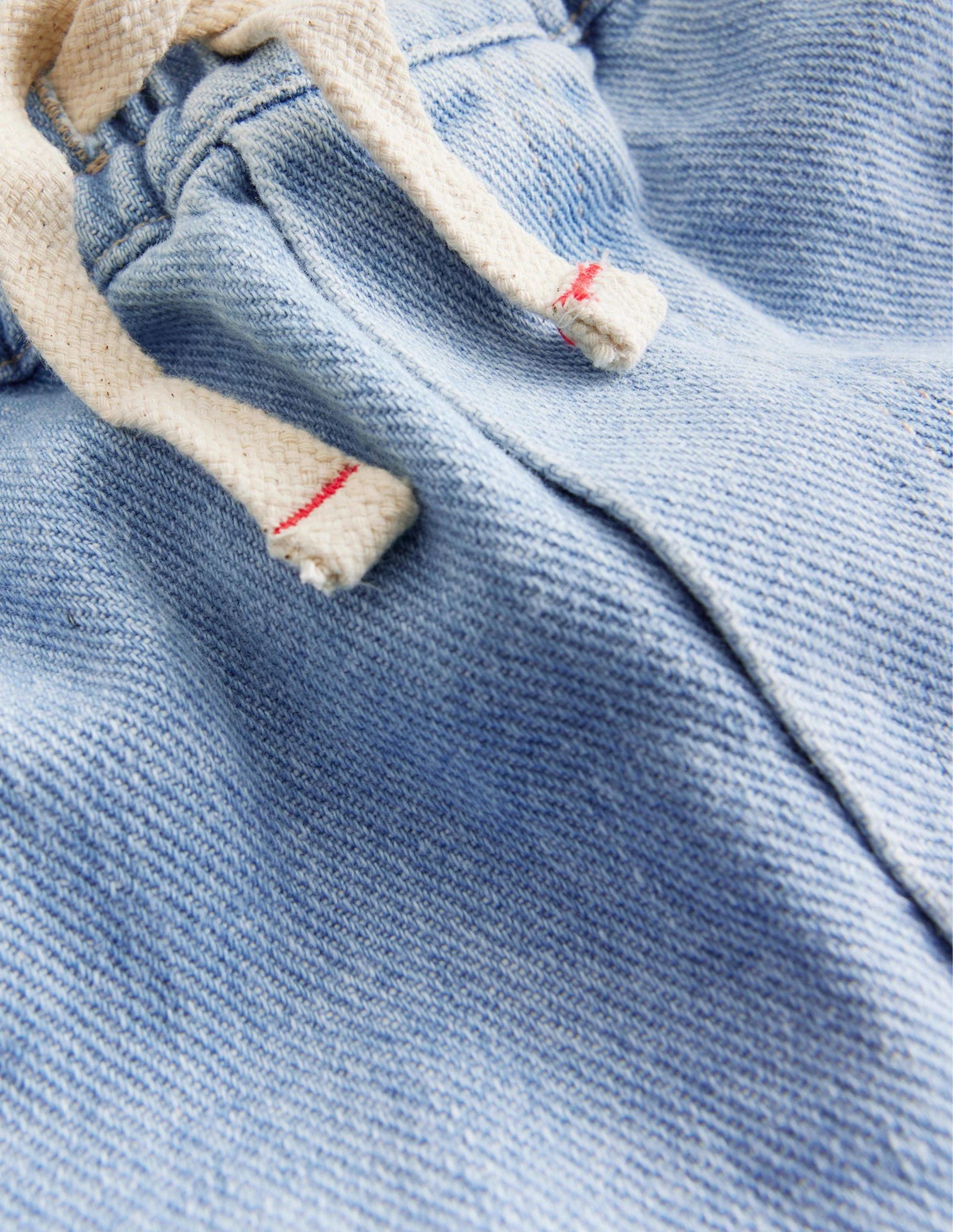 Pull-On Denim Trousers-Light Wash - Image 3