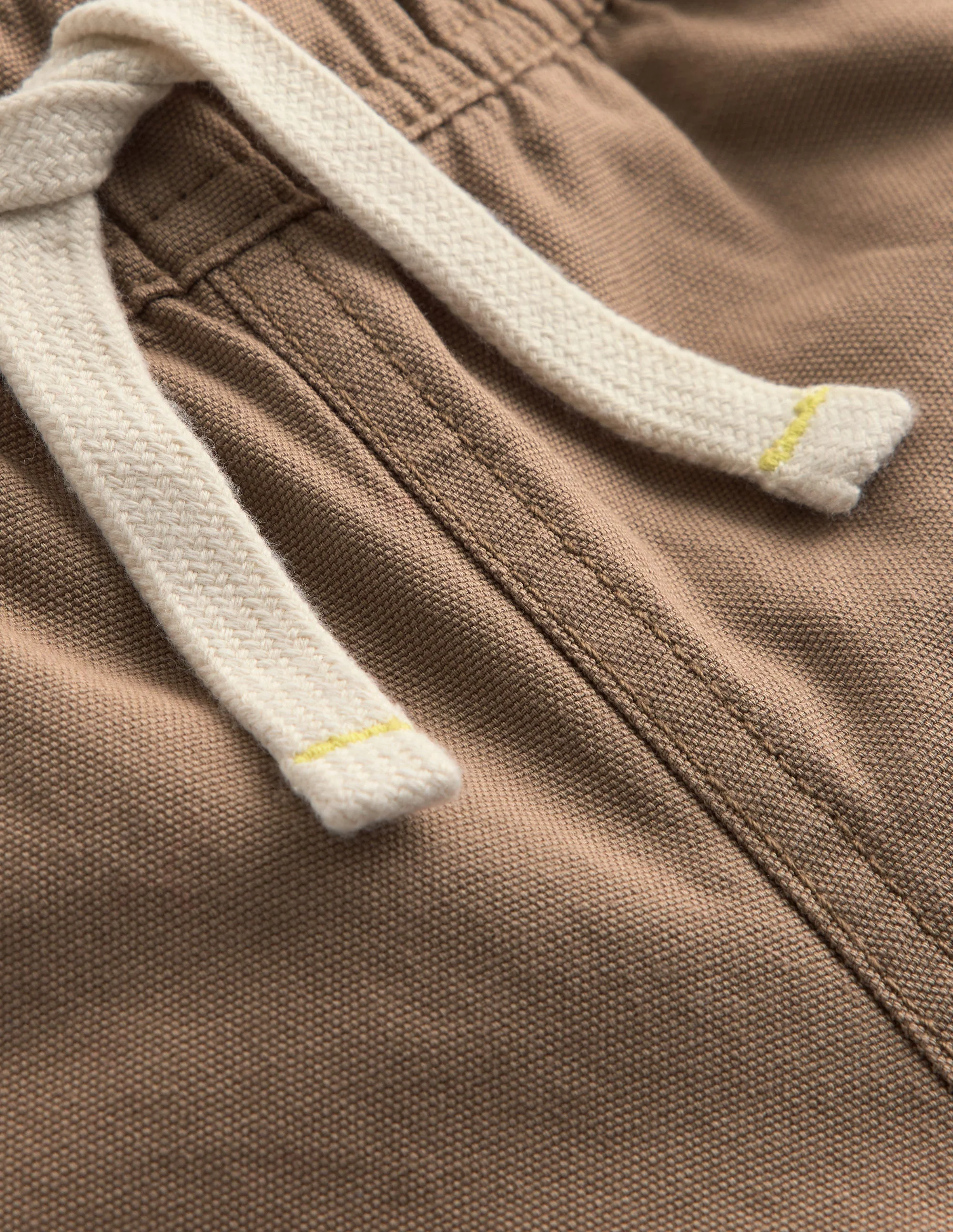 Pull-on Relaxed Trousers-Greige - Image 3