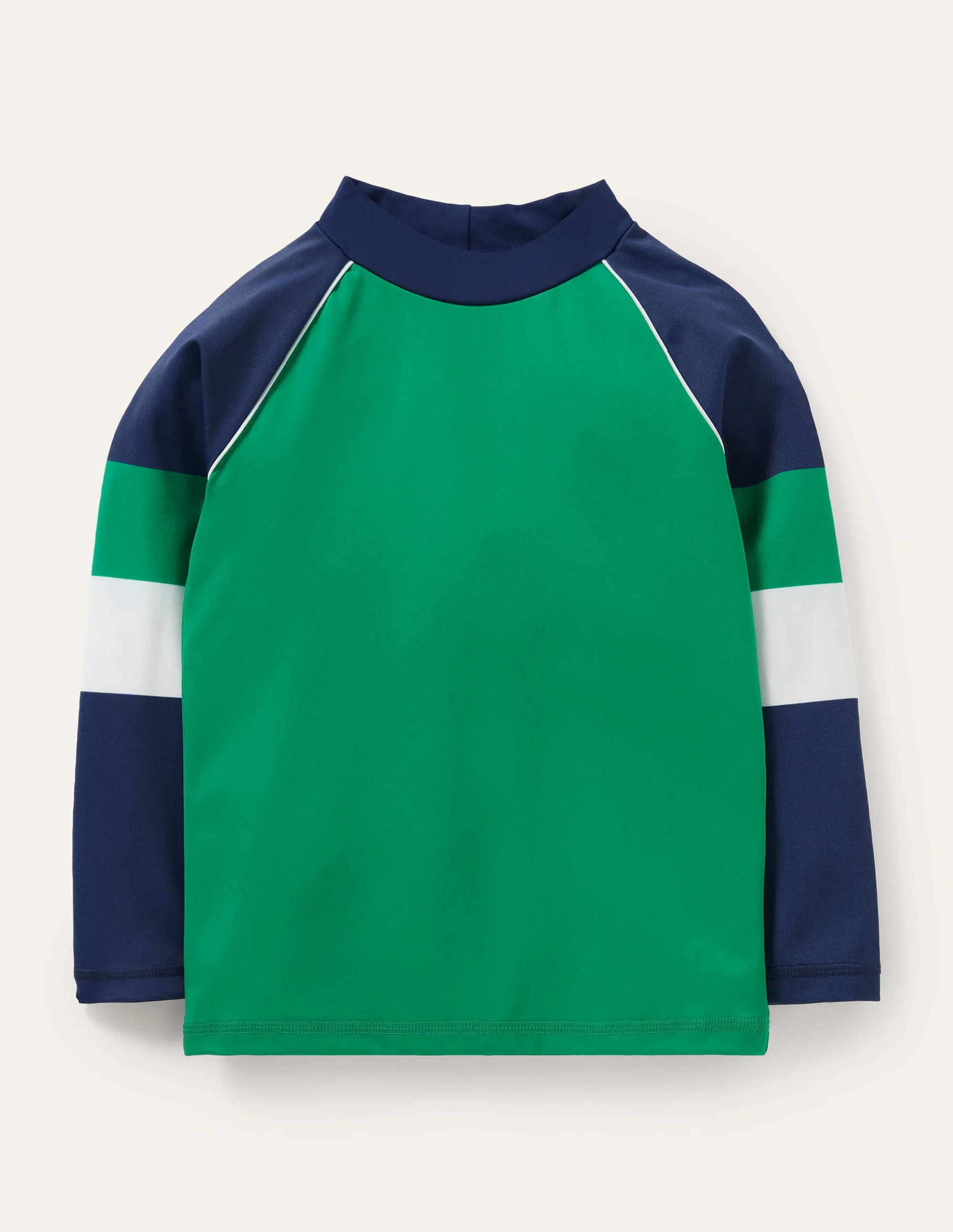 Rash Vest-Shamrock Green/College Navy