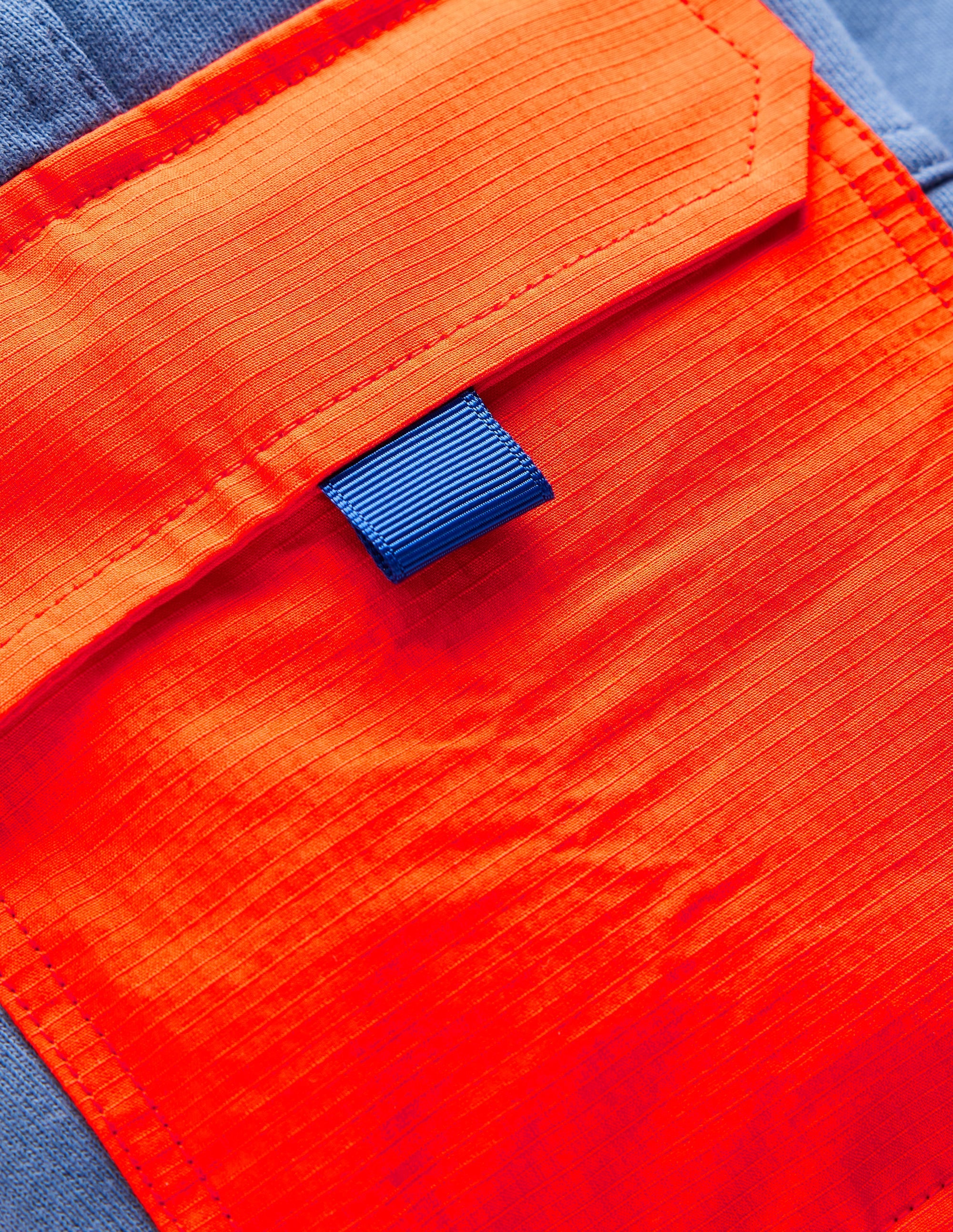 Ripstop Cargo Joggers-Robot Blue - Image 3