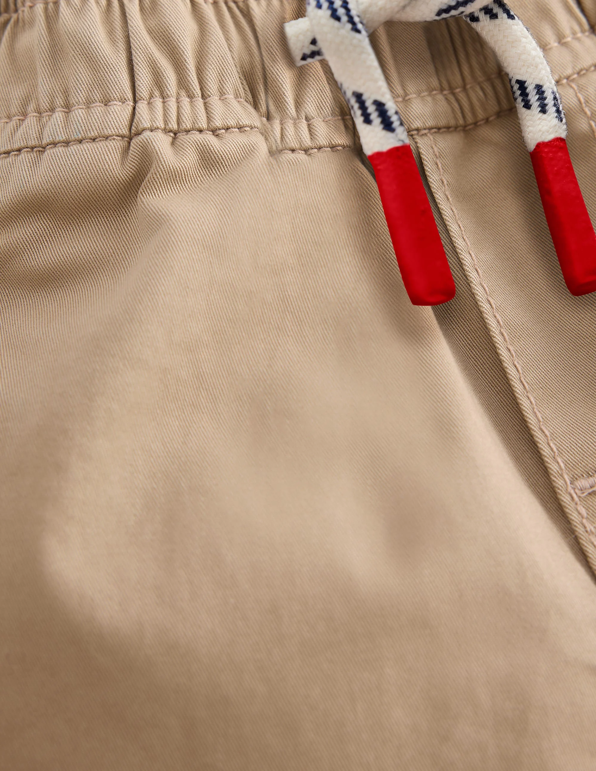 Slim Pull-on Trousers-Greige - Image 7