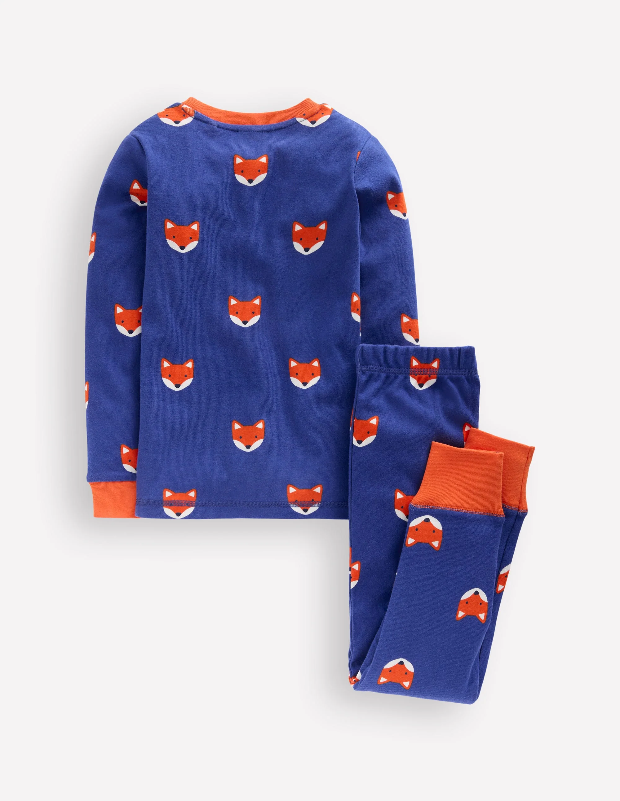Snug Long John Pyjamas-Foxes - Image 2
