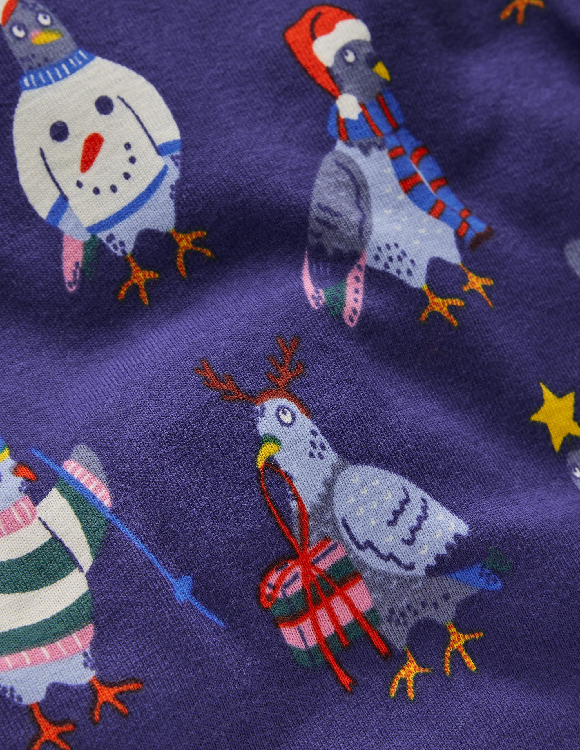 Snug Long John Pyjamas-Pigeons - Image 3