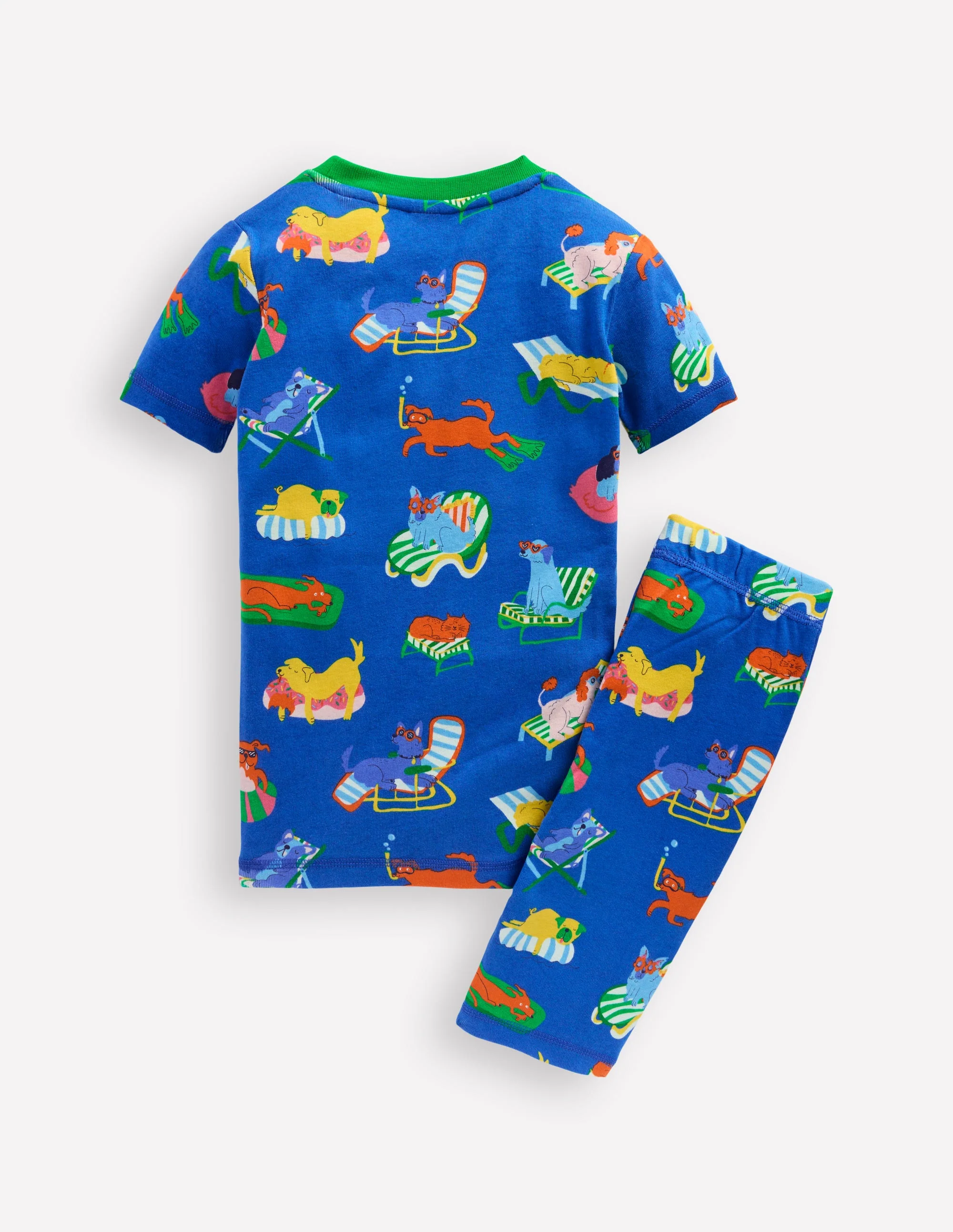 Snug Short John Pyjamas-Poolside Pets - Image 5