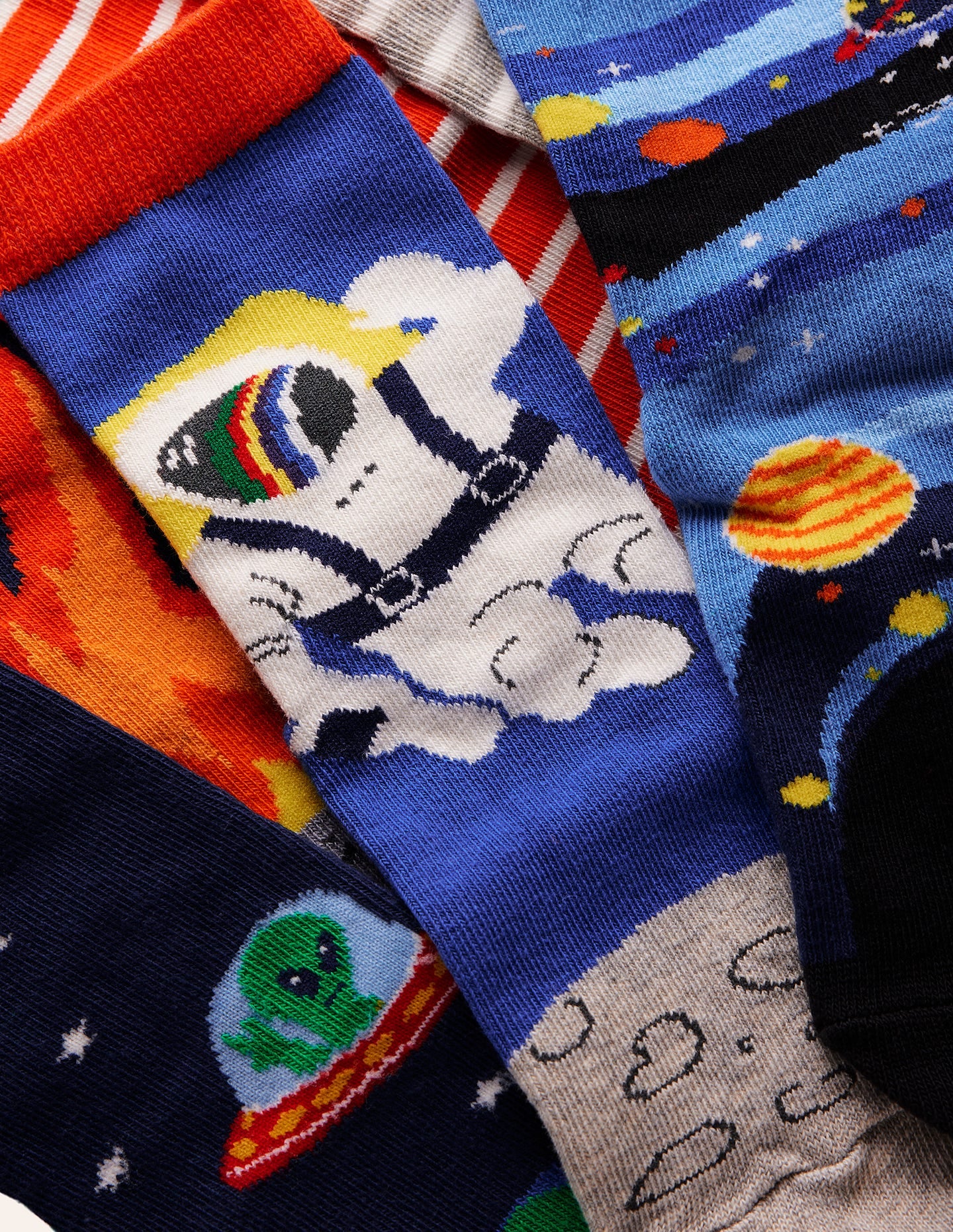 Socks 7 Pack-Multi Space - Image 2