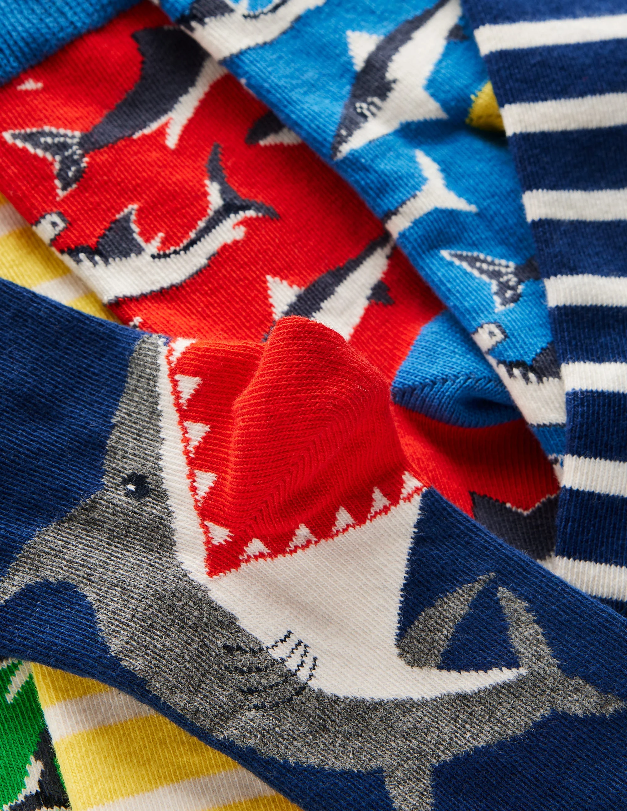 Socks 7 Pack-Sharks - Image 2
