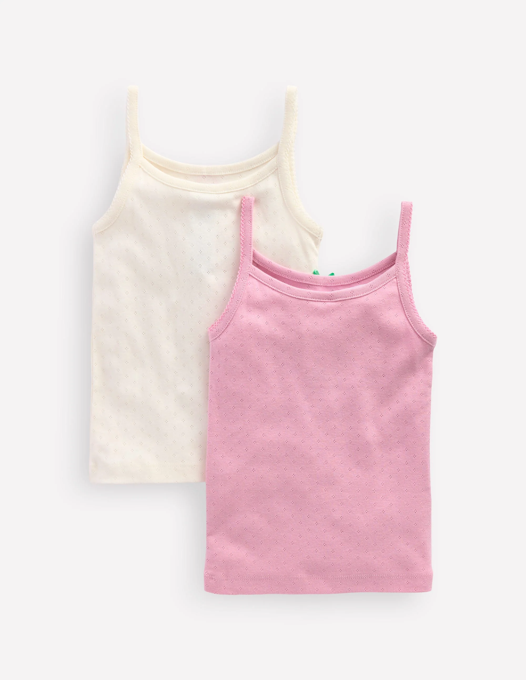 2-pack Pointelle Vests-Multi - Image 2