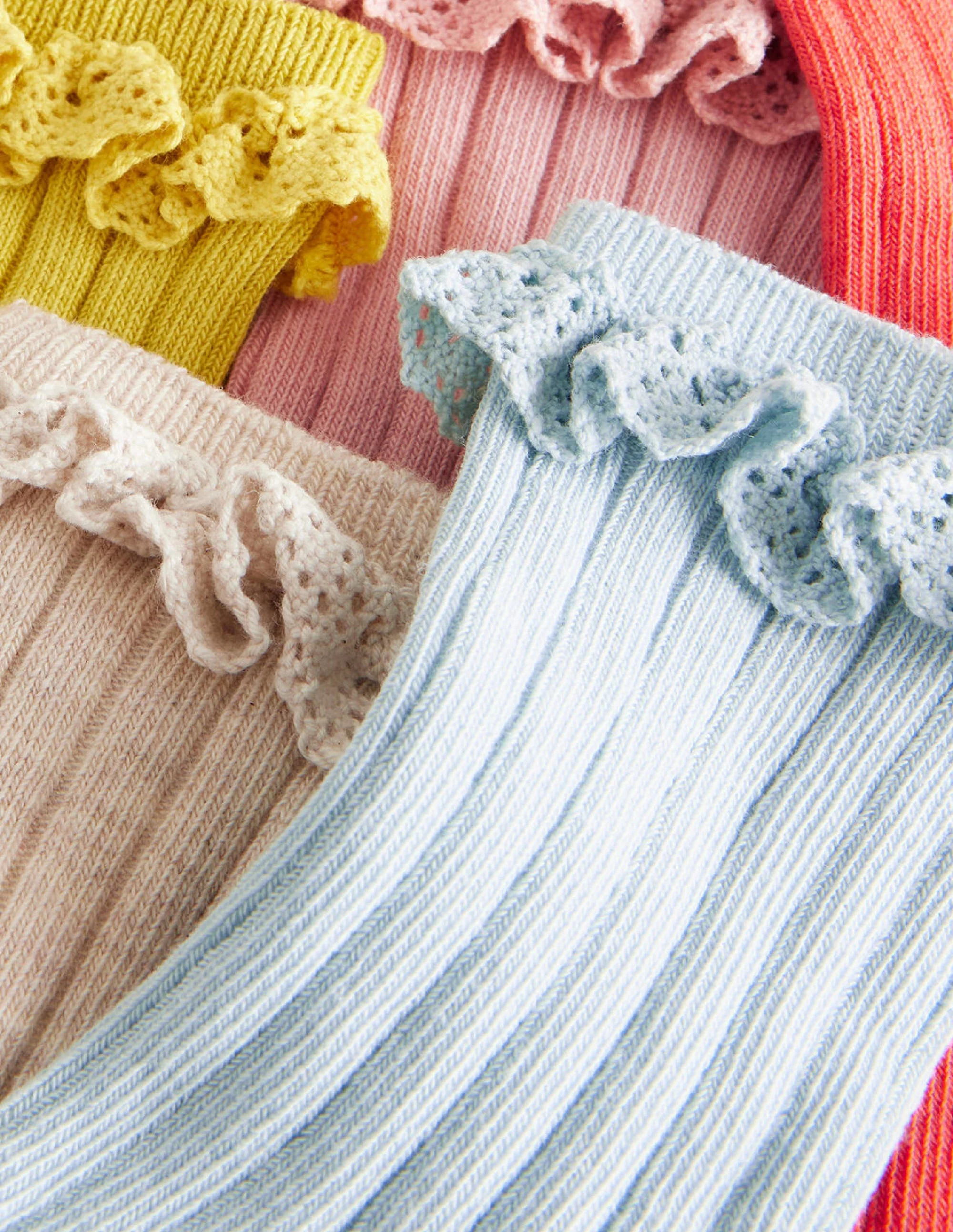 5-Pack Frilly Socks-Multi - Image 2