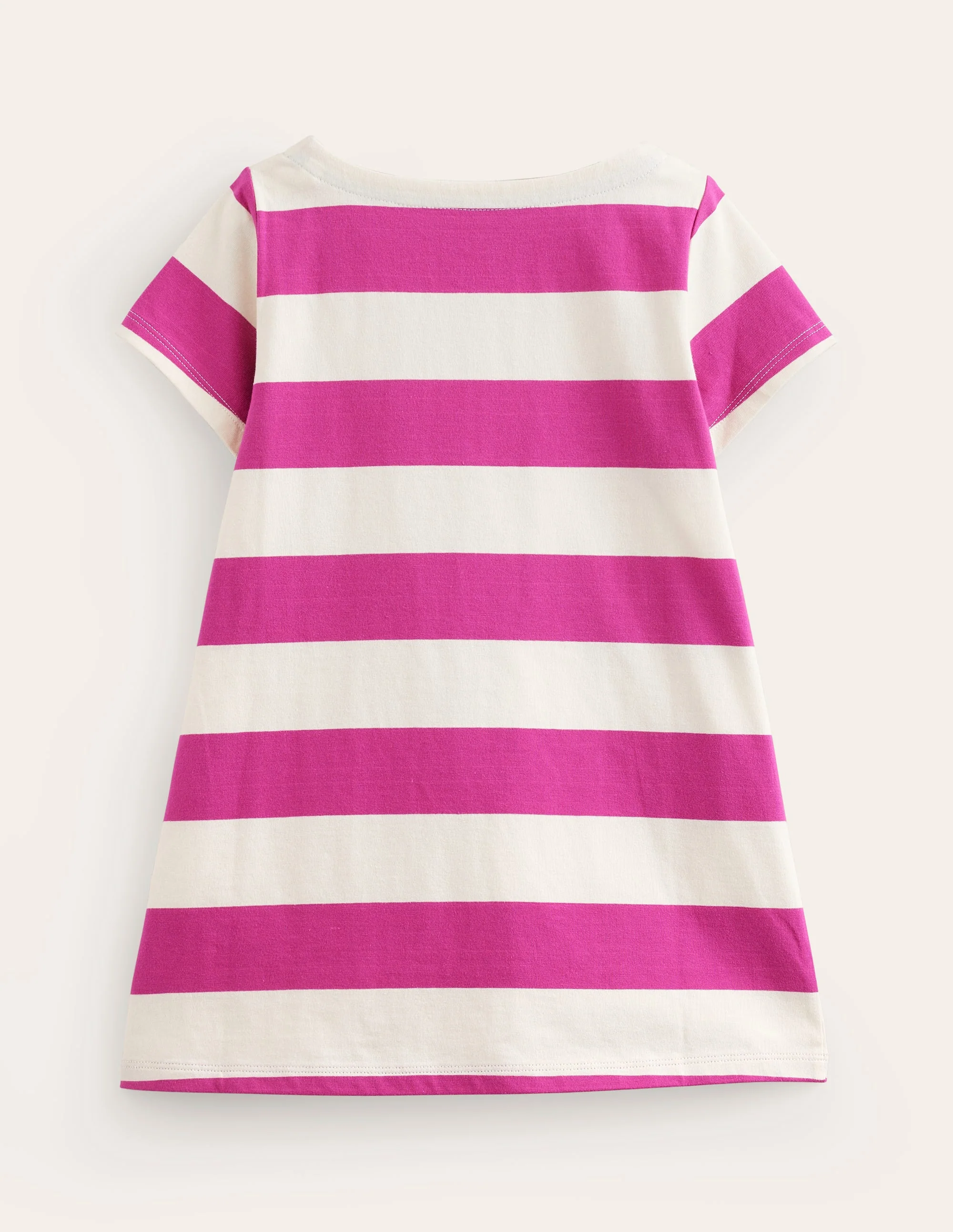 Fun Pocket Appliqué Tunic-Stripe Safari Animal - Image 2