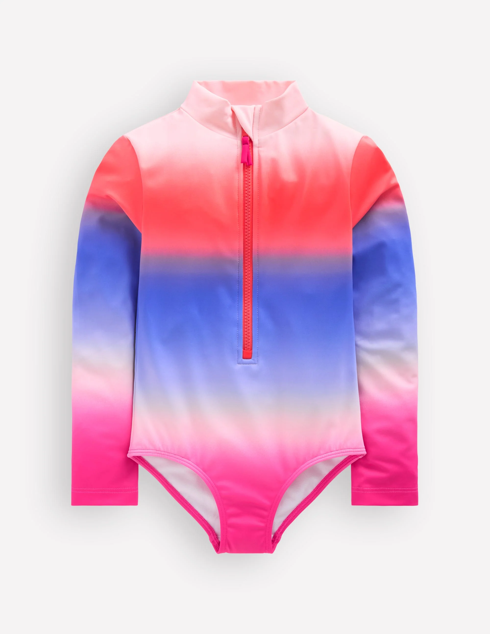 Long-sleeved Swimsuit-Multi Ombre - Image 3