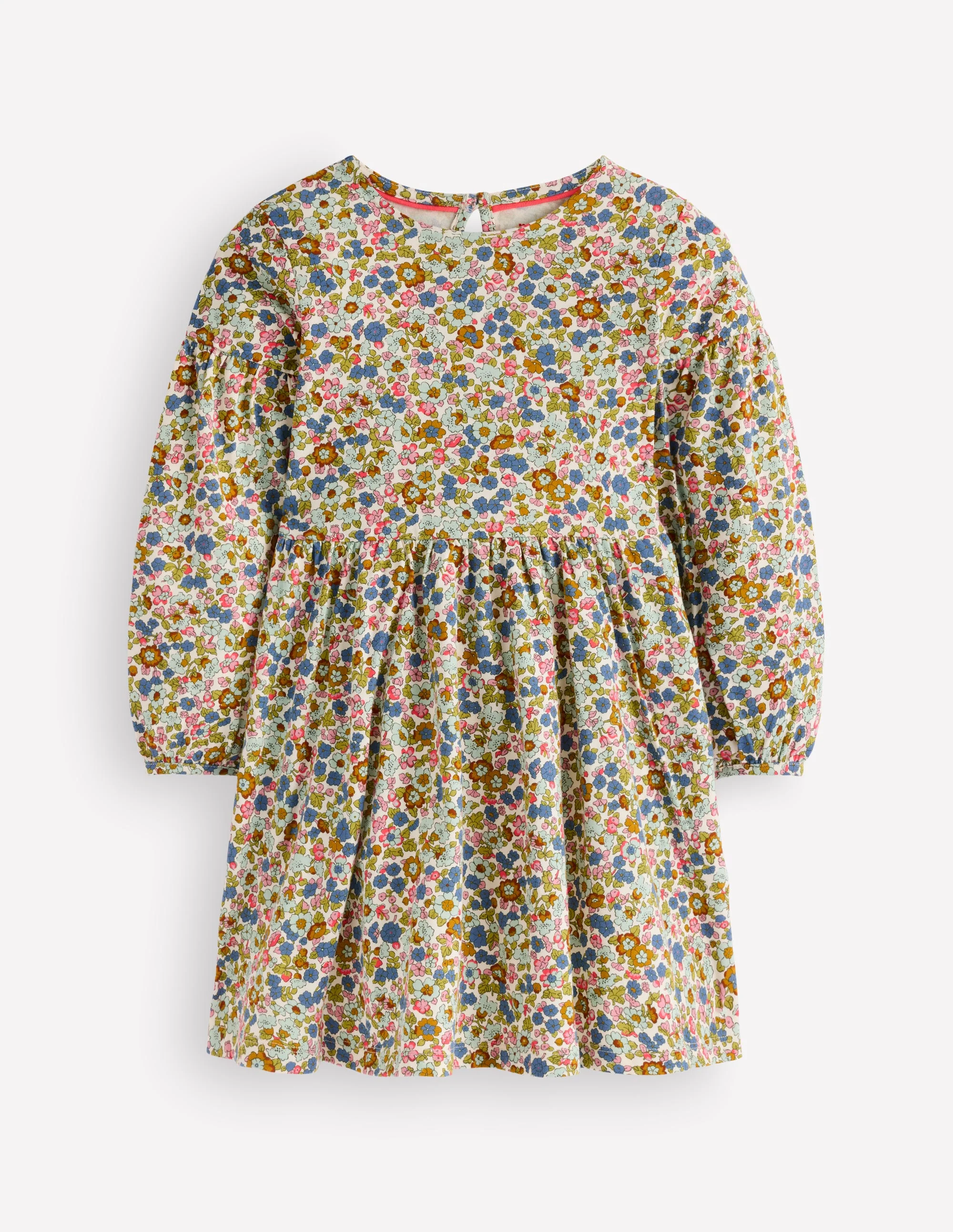 Madeline Blouson Sleeve Dress-Ditsy Floral