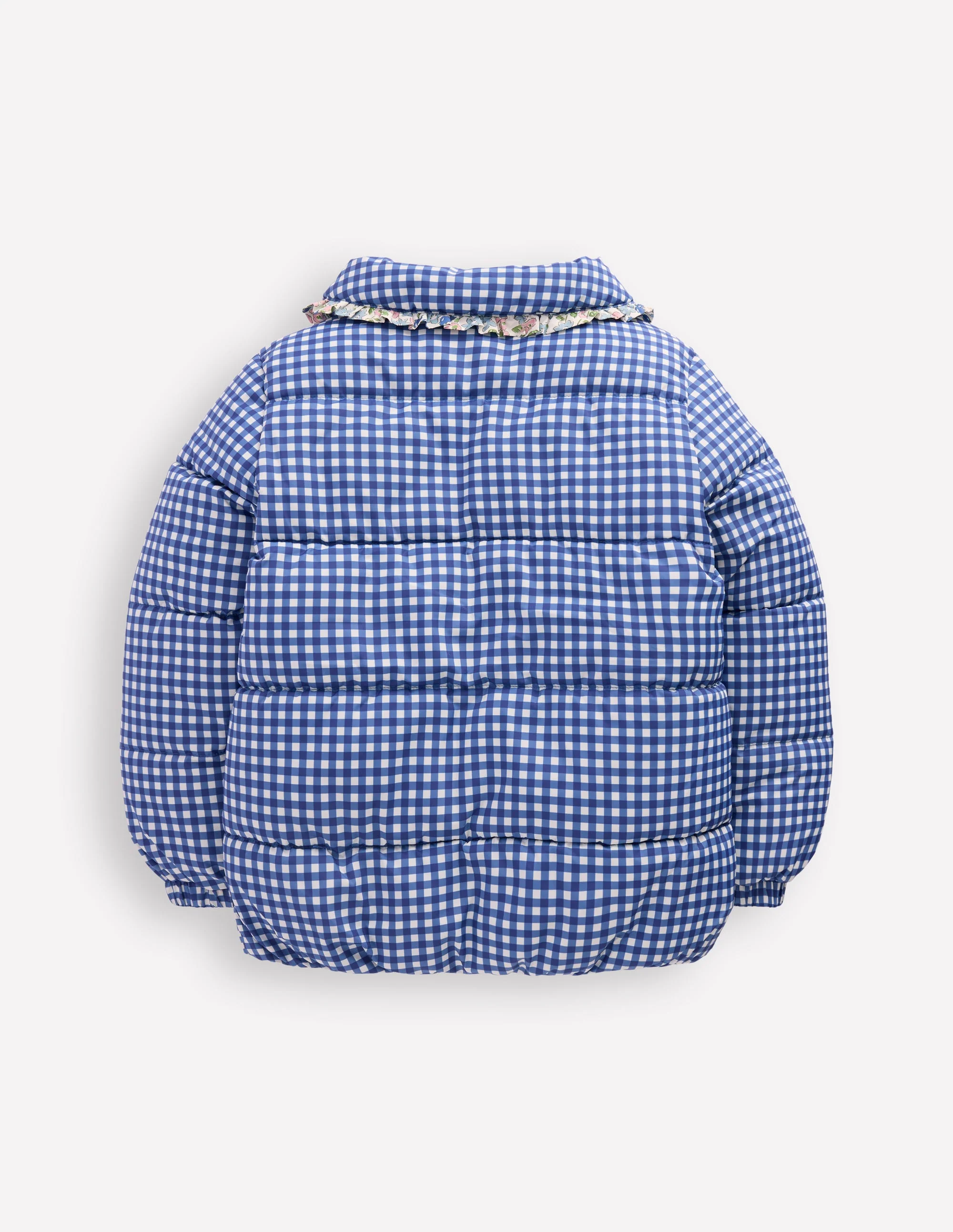 Padded Gingham Jacket-Gingham Floral Mix - Image 6