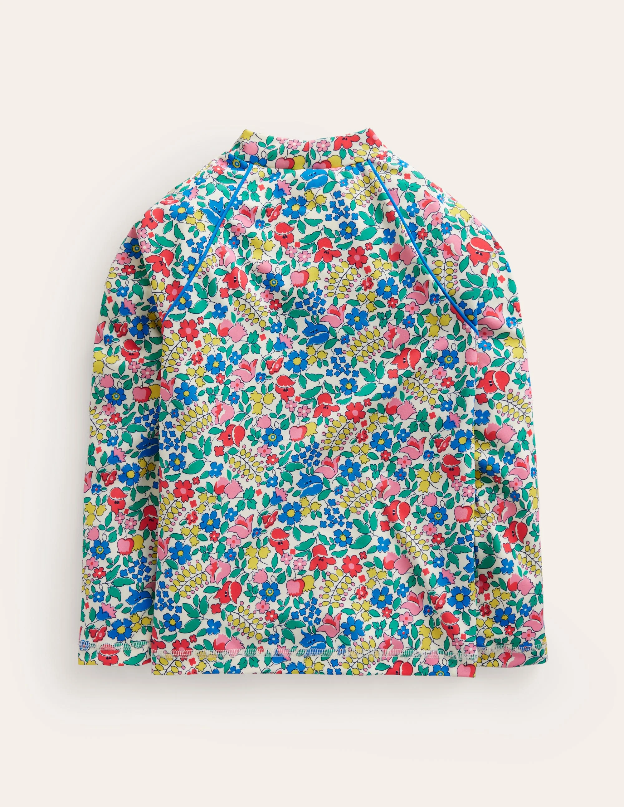 Patterned Rash Vest-Multi Flowerbed - Image 2