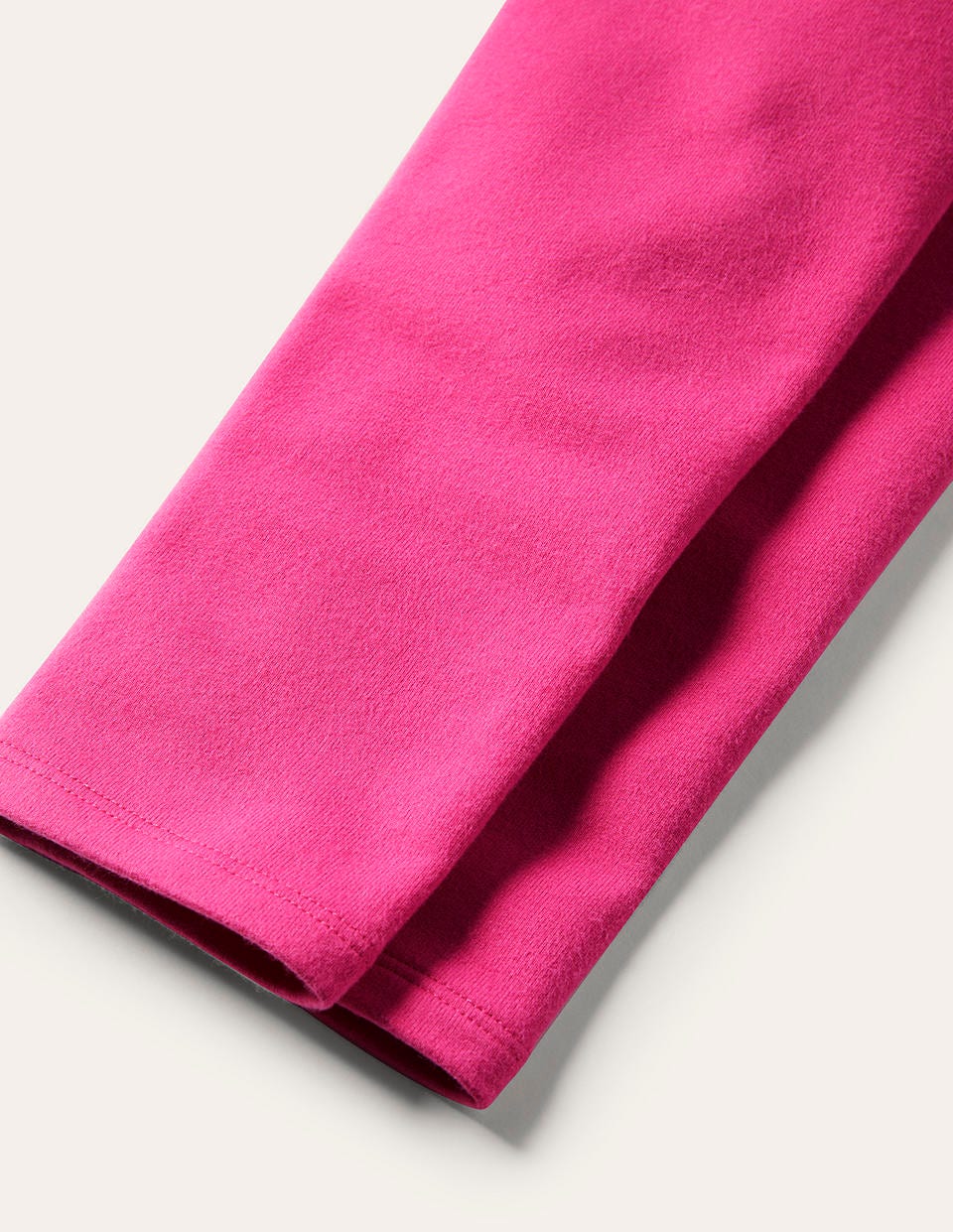 Plain Cosy Leggings-Tickled Pink - Image 3