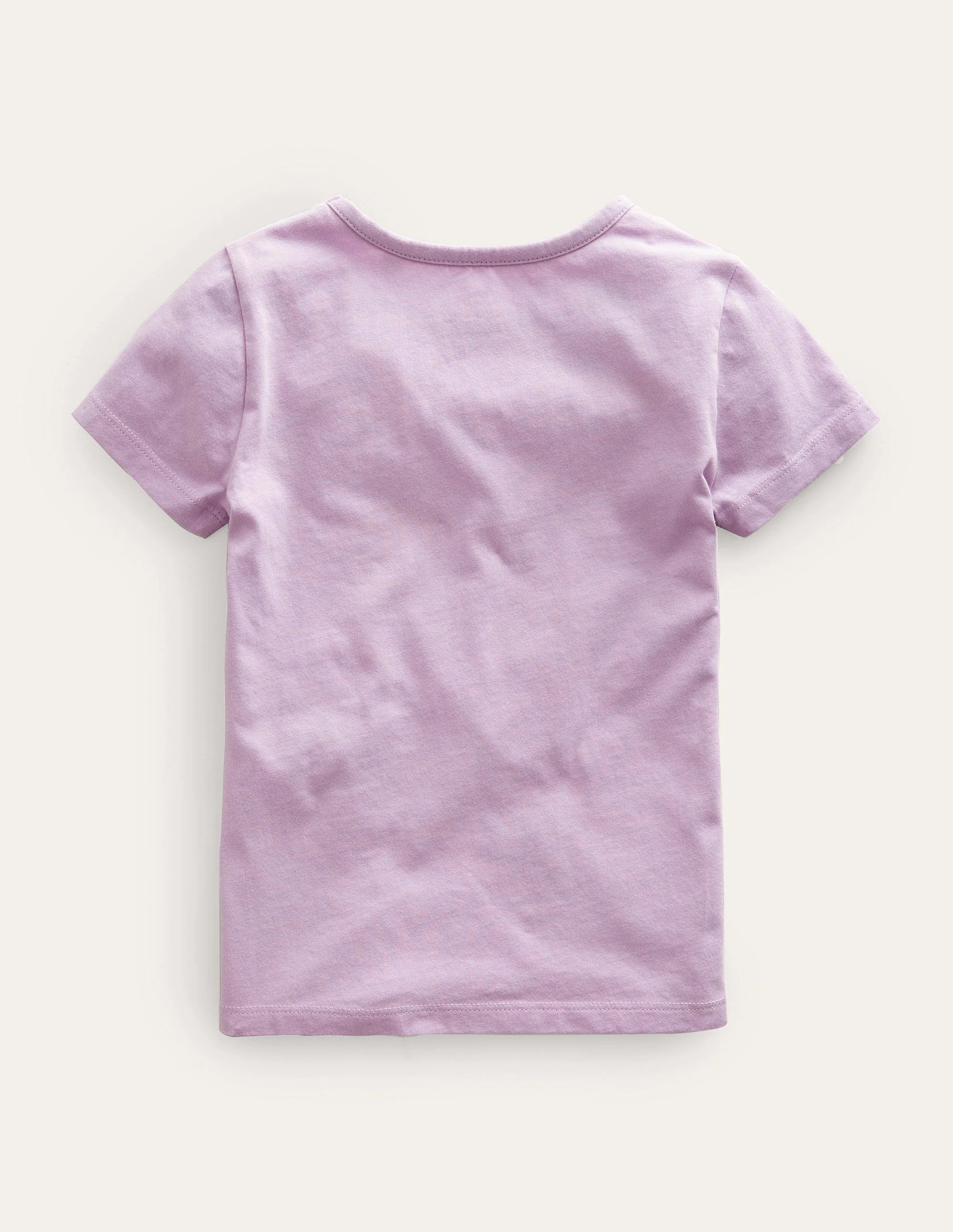 Printed Graphic T-Shirt-Sweet Pea Purple Peaches - Image 2