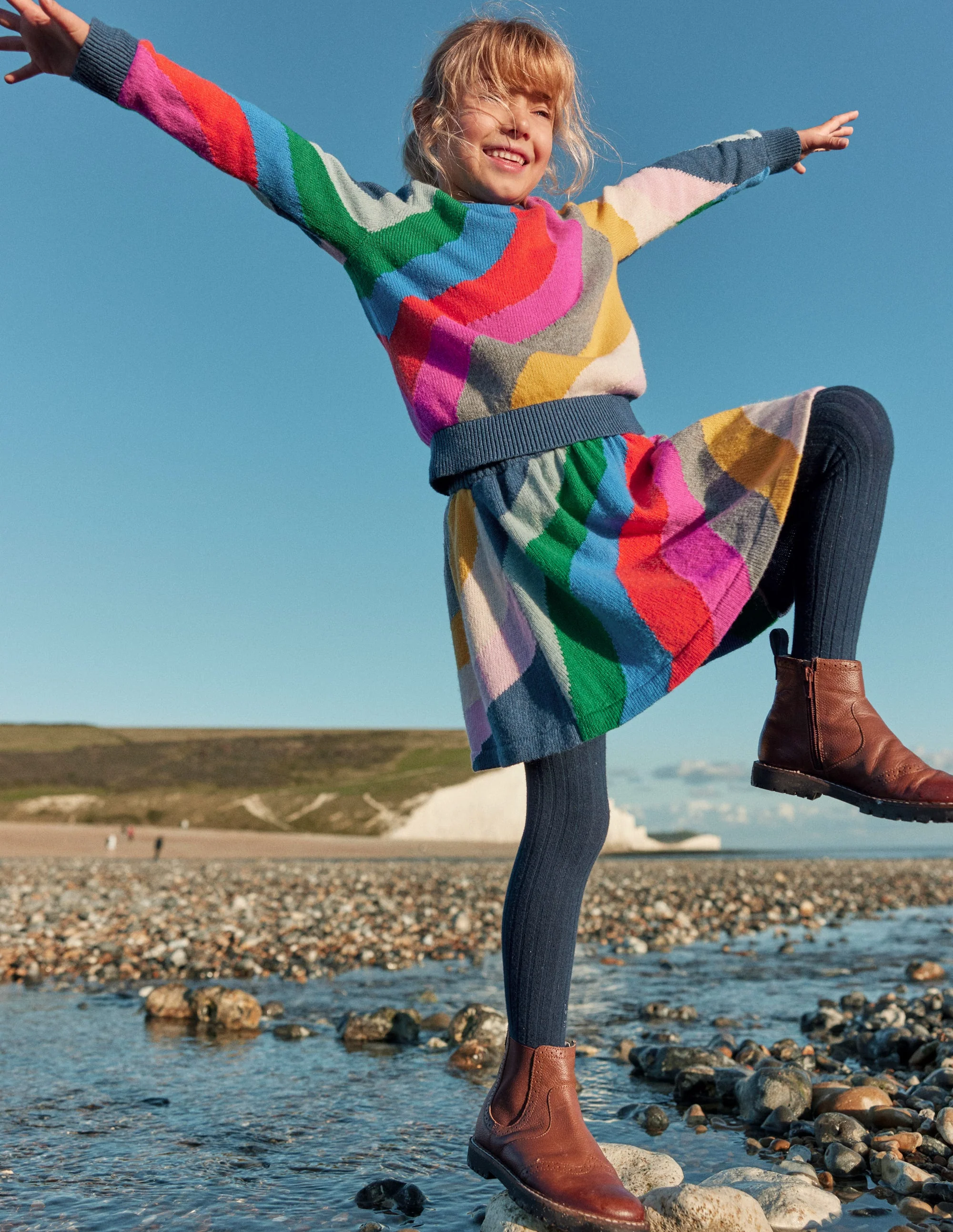 Rainbow Wave Jumper-Multi - Image 3