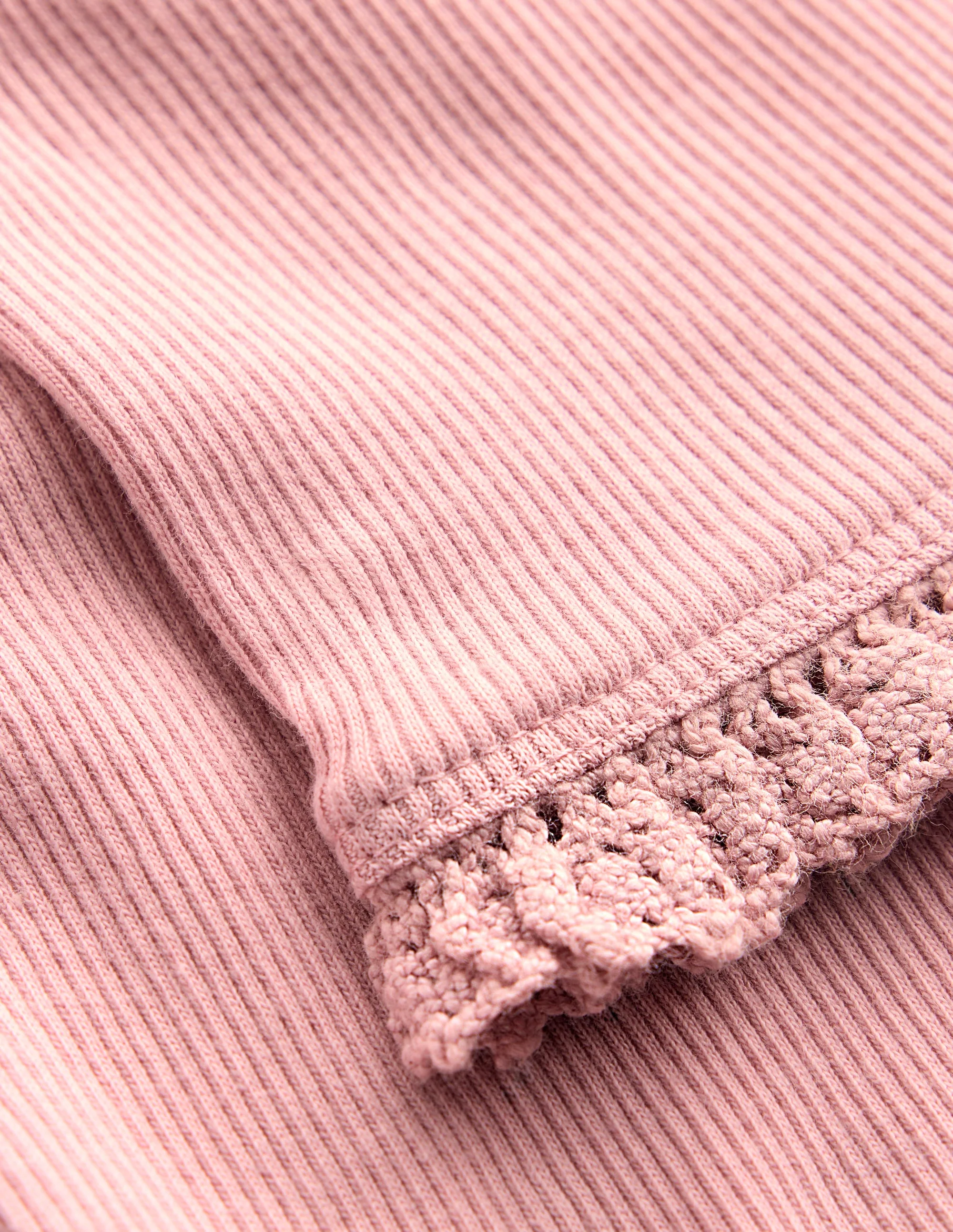 Ribbed Leggings-Vintage Pink - Image 3