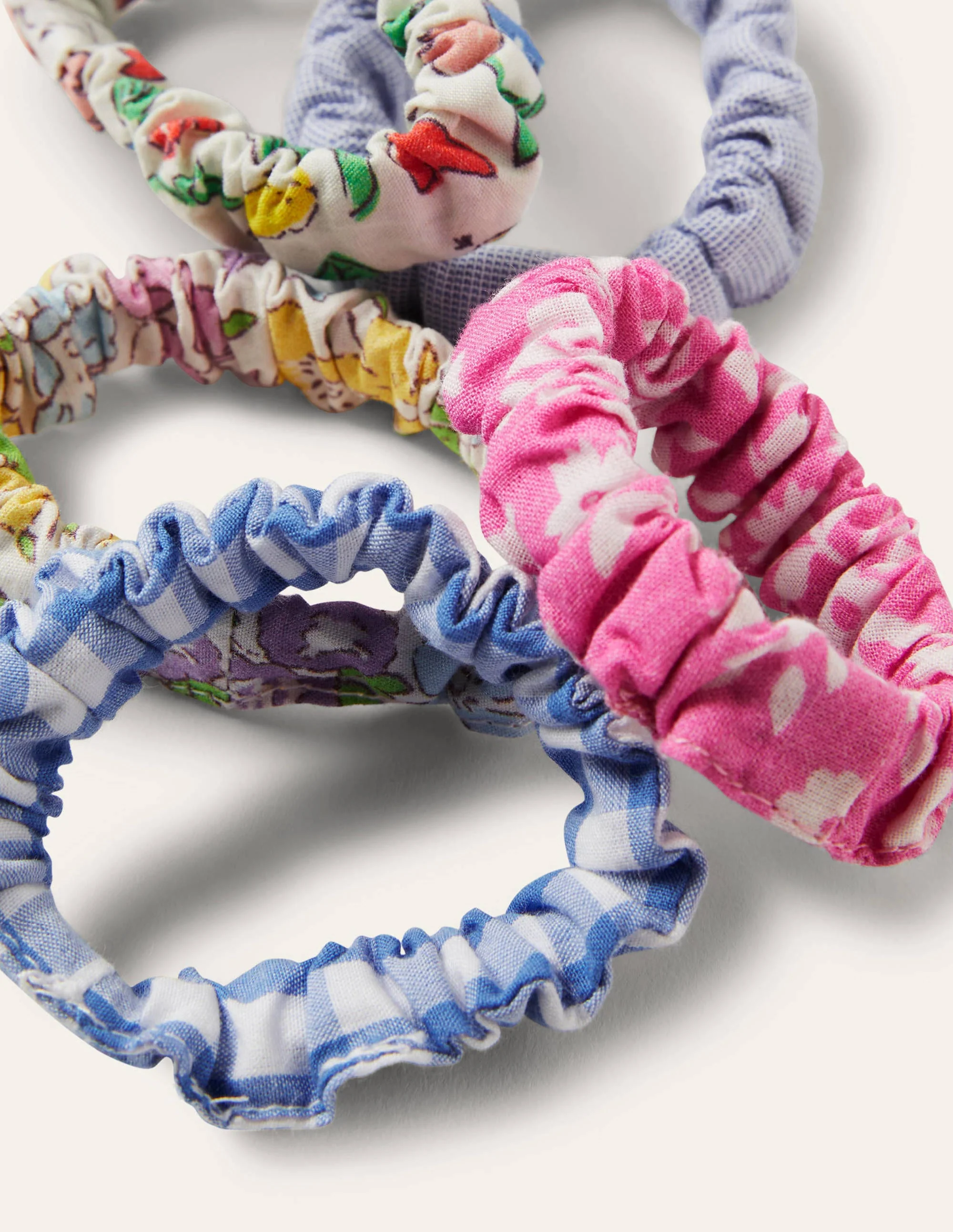 Scrunchies 5 Pack-Soft Florals - Image 2