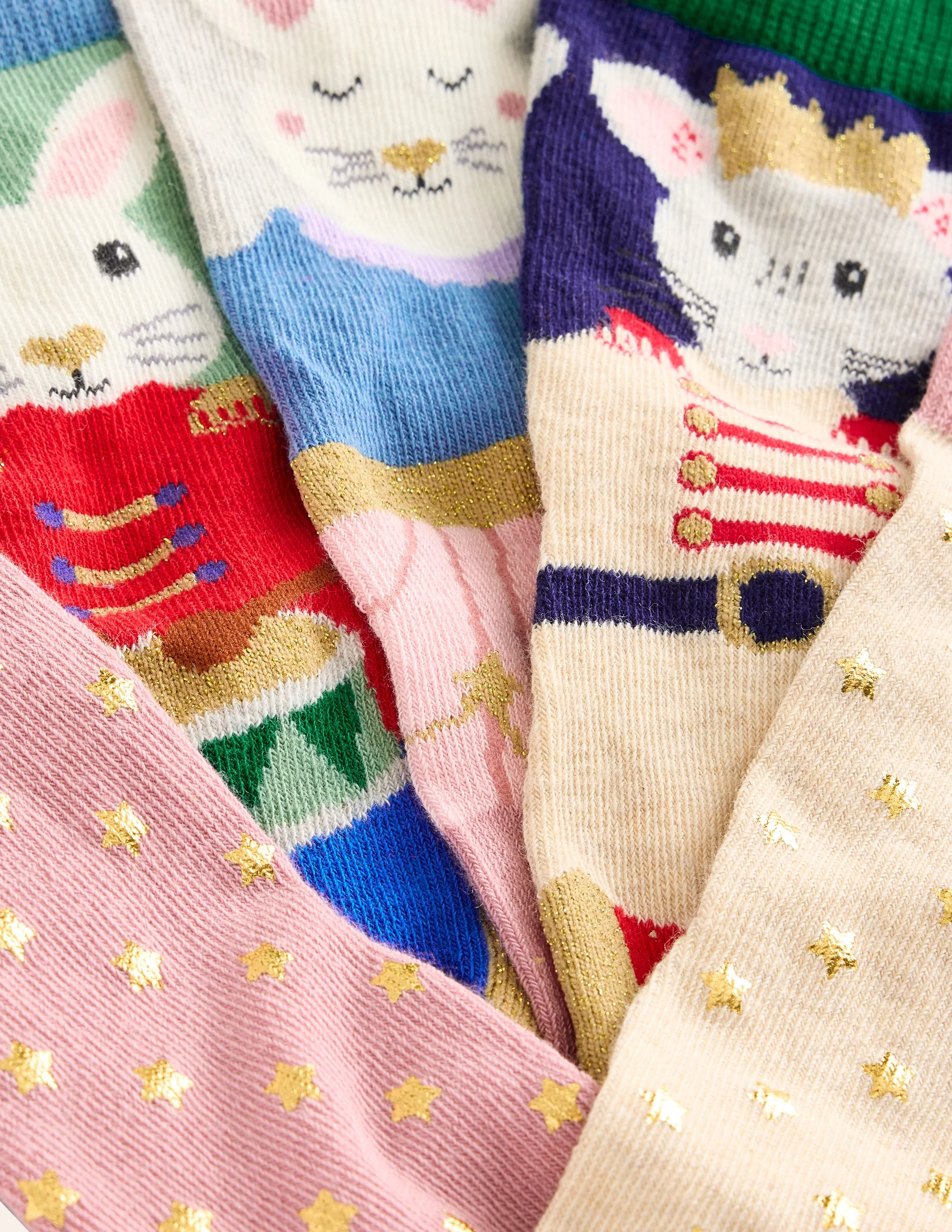 Socks 5 Pack-Multi Nutcracker - Image 2