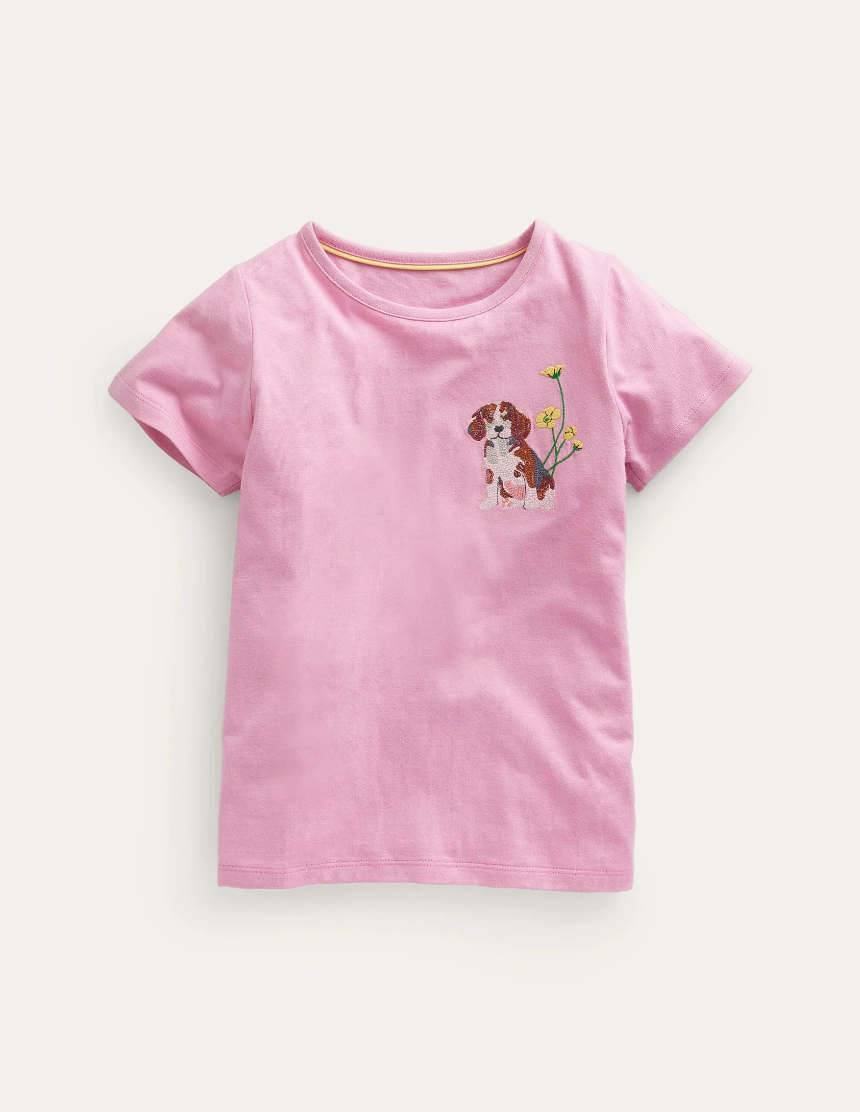 Superstitch Logo T-Shirt-Bubblegum Dog