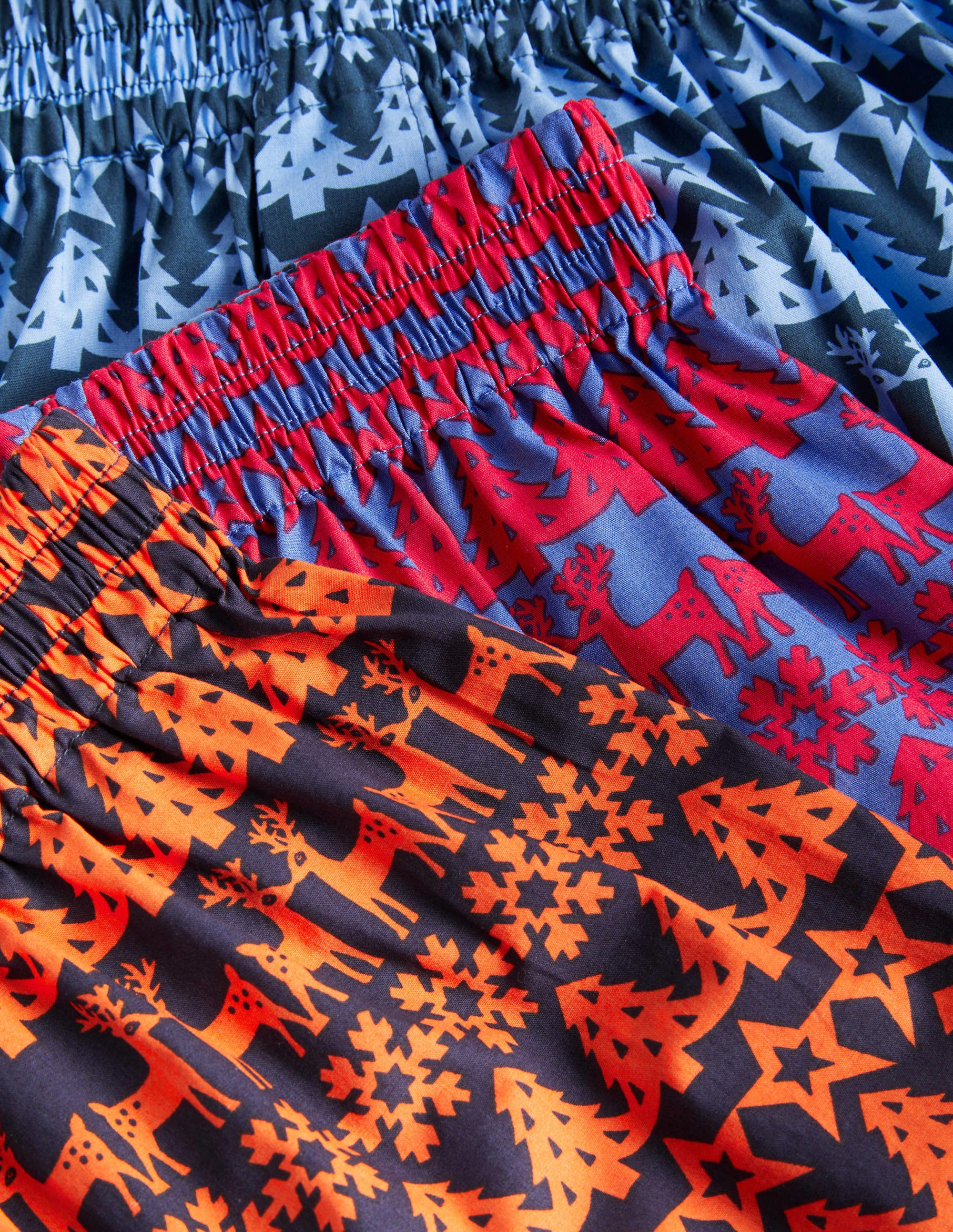 3 Pack Woven Boxers-Paper Chain - Image 2
