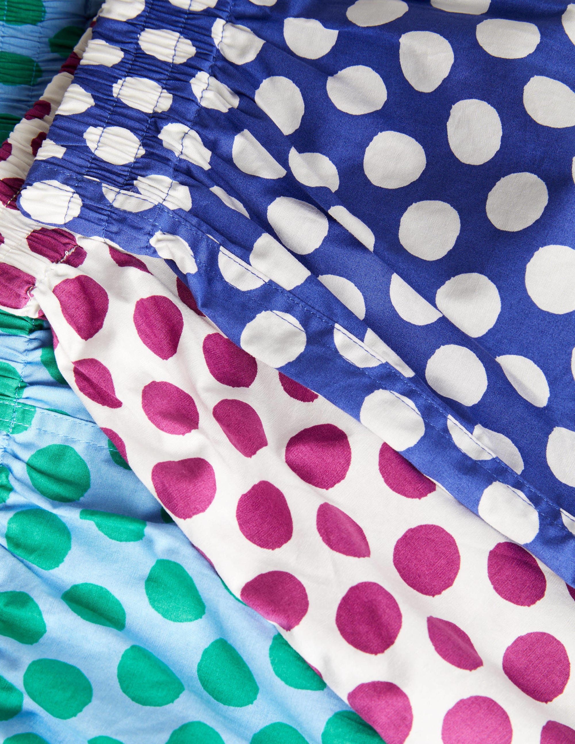 3 Pack Woven Boxers-Spots - Image 2