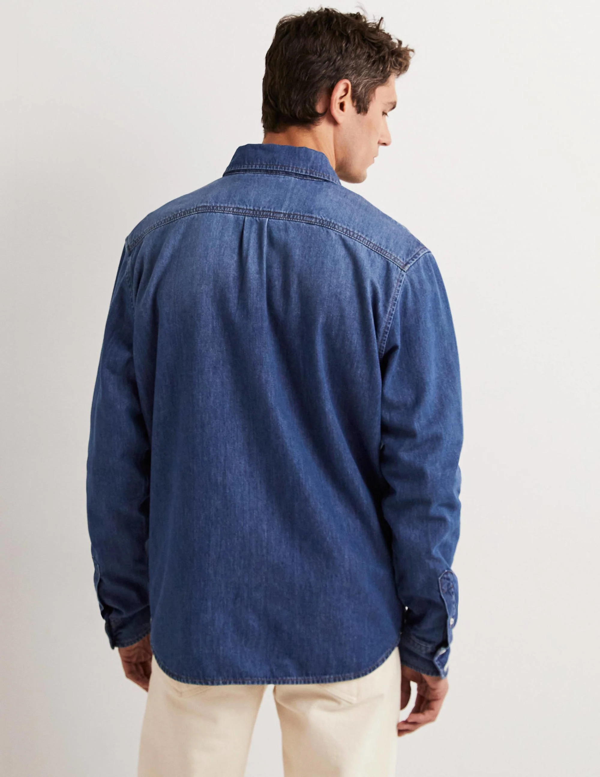 Authentic Denim Shirt-Denim - Image 7