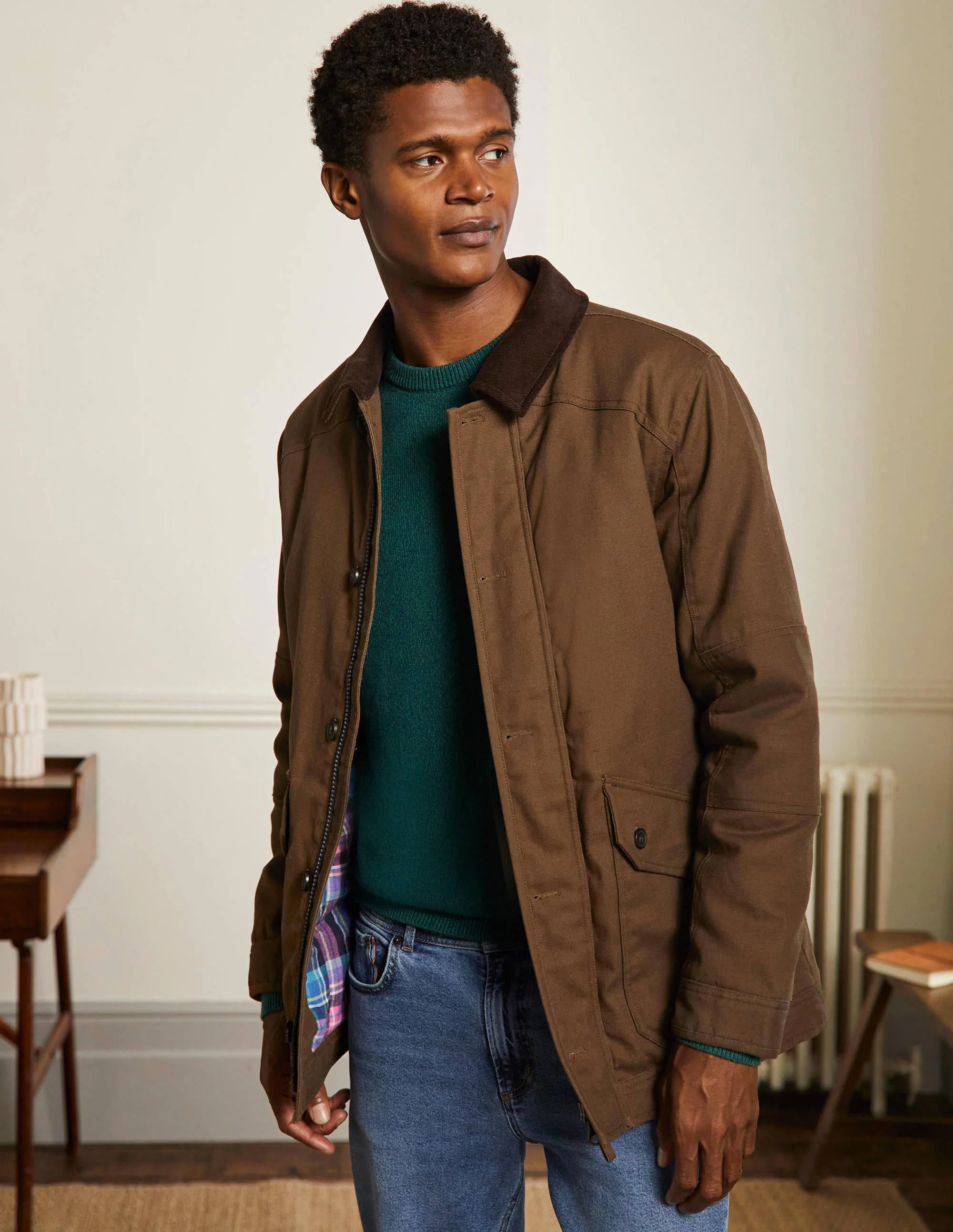Barn Coat-Coffee - Image 5
