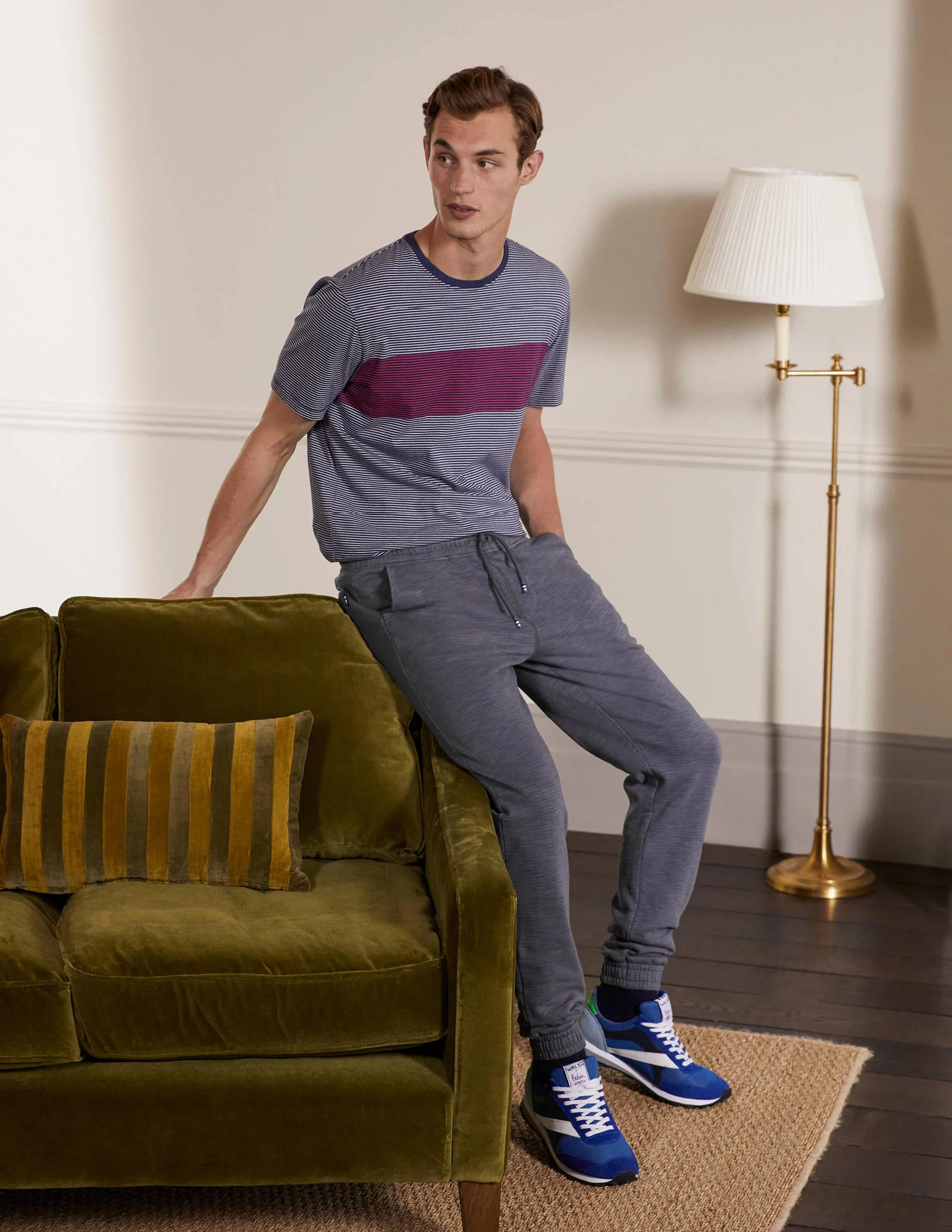 Danby Brushed Jogger-London Grey
