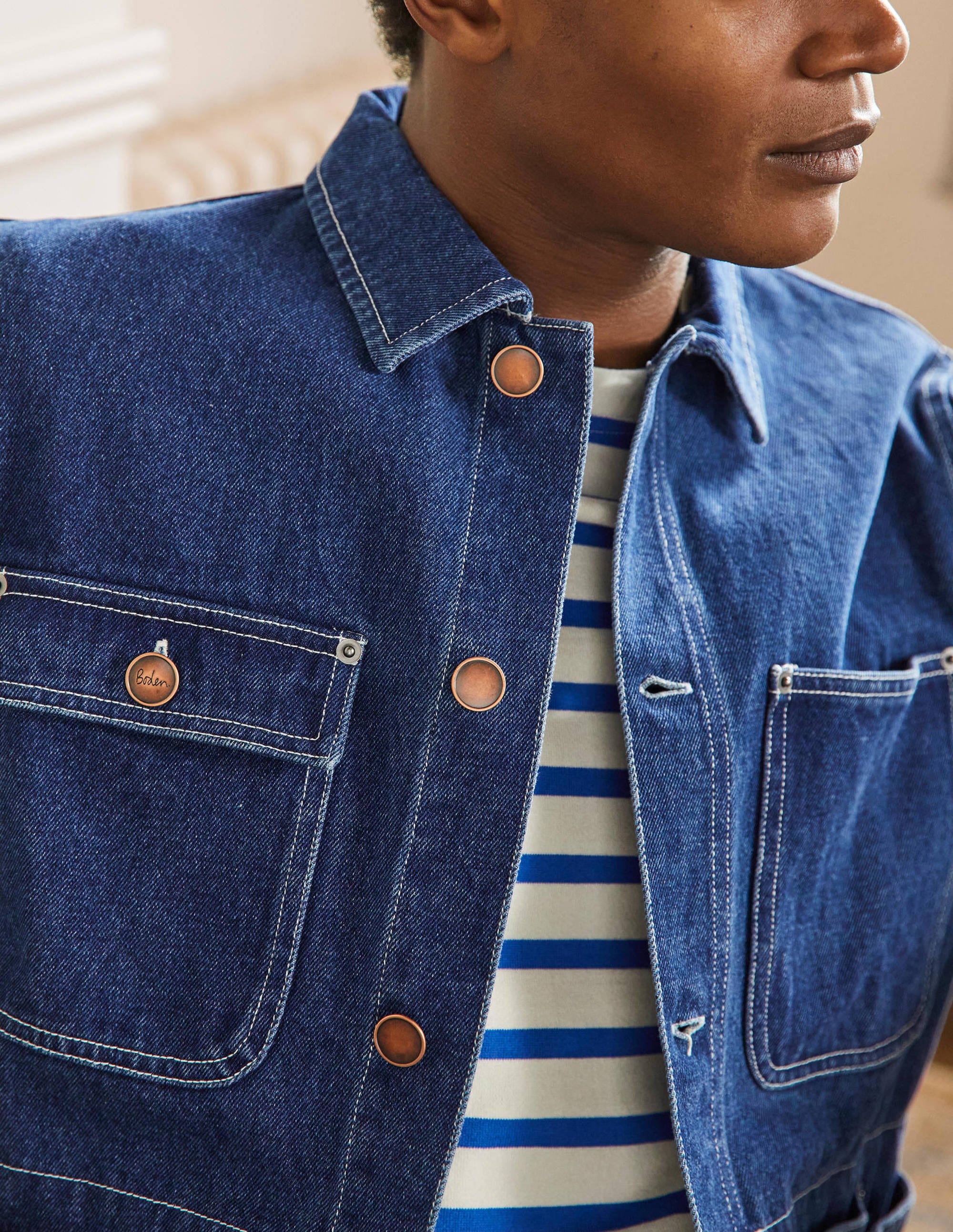 Denim Jacket-Indigo - Image 2