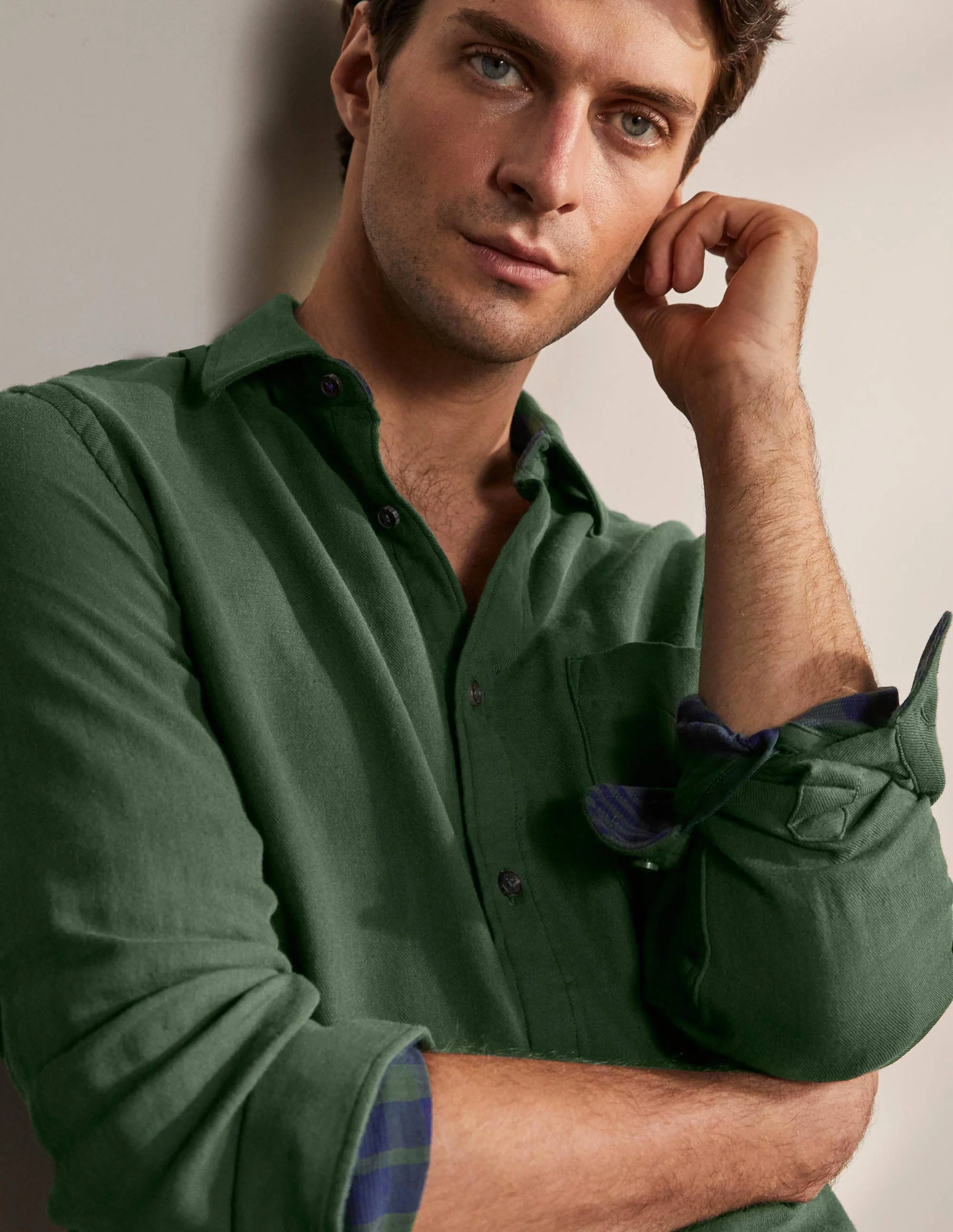 Doublecloth Shirt-Castleton/Space Blue - Image 4