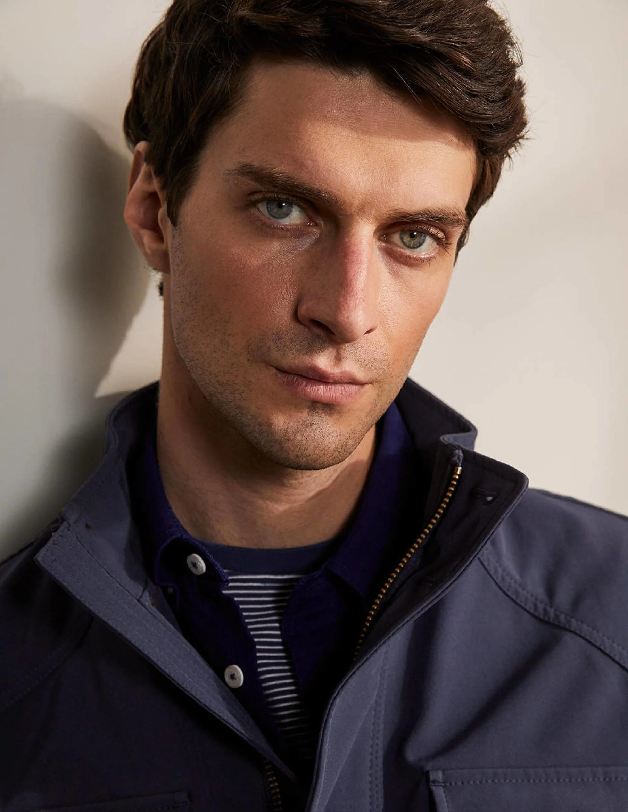 Farleigh Showerproof Jacket-Navy - Image 5