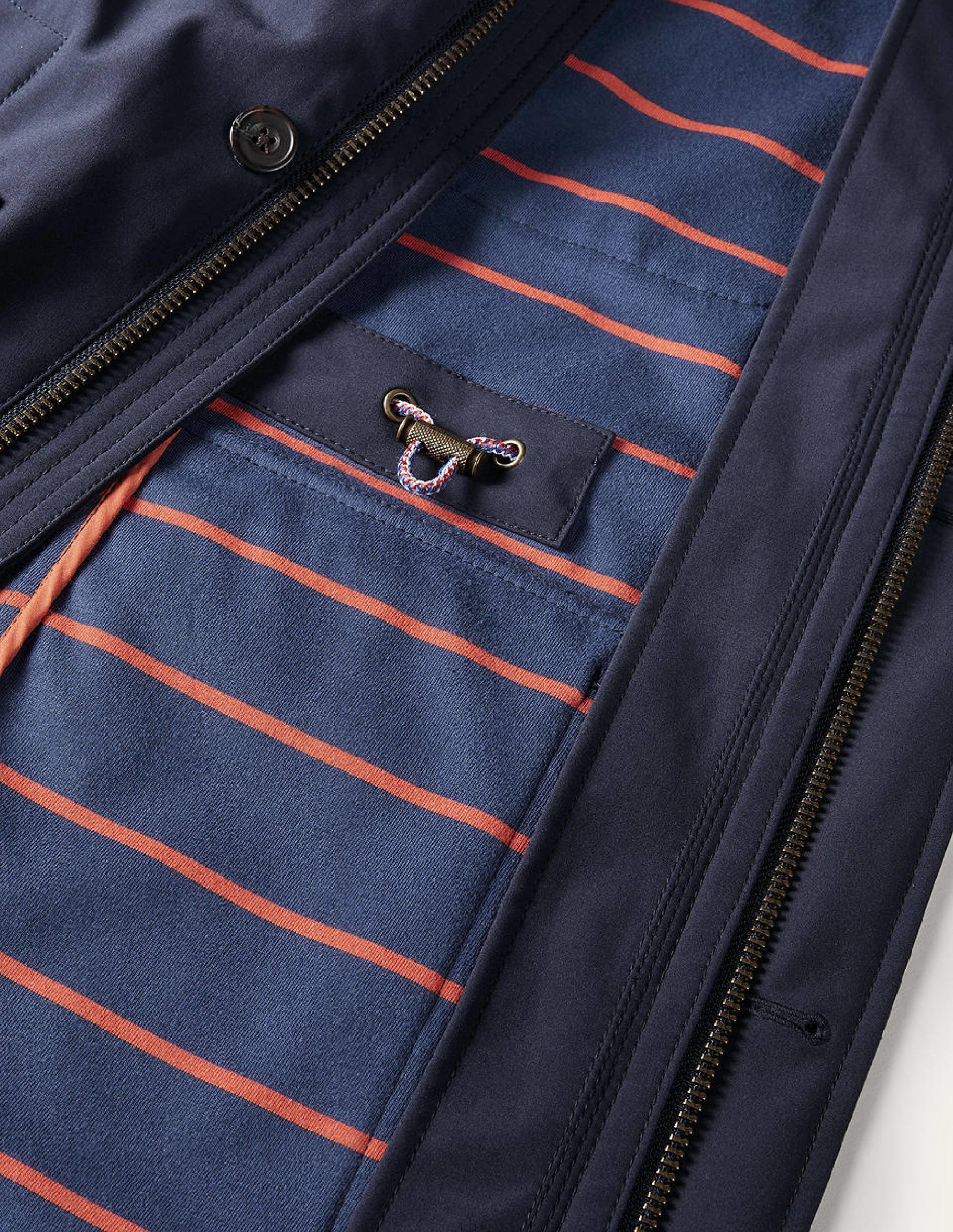 Farleigh Showerproof Jacket-Navy - Image 6
