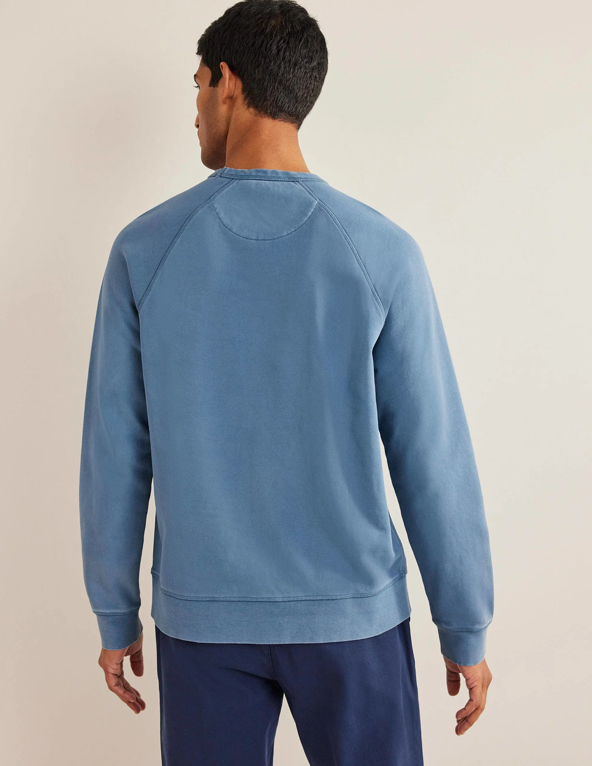 Garment Dye Sweatshirt-Captains Blue - Image 3