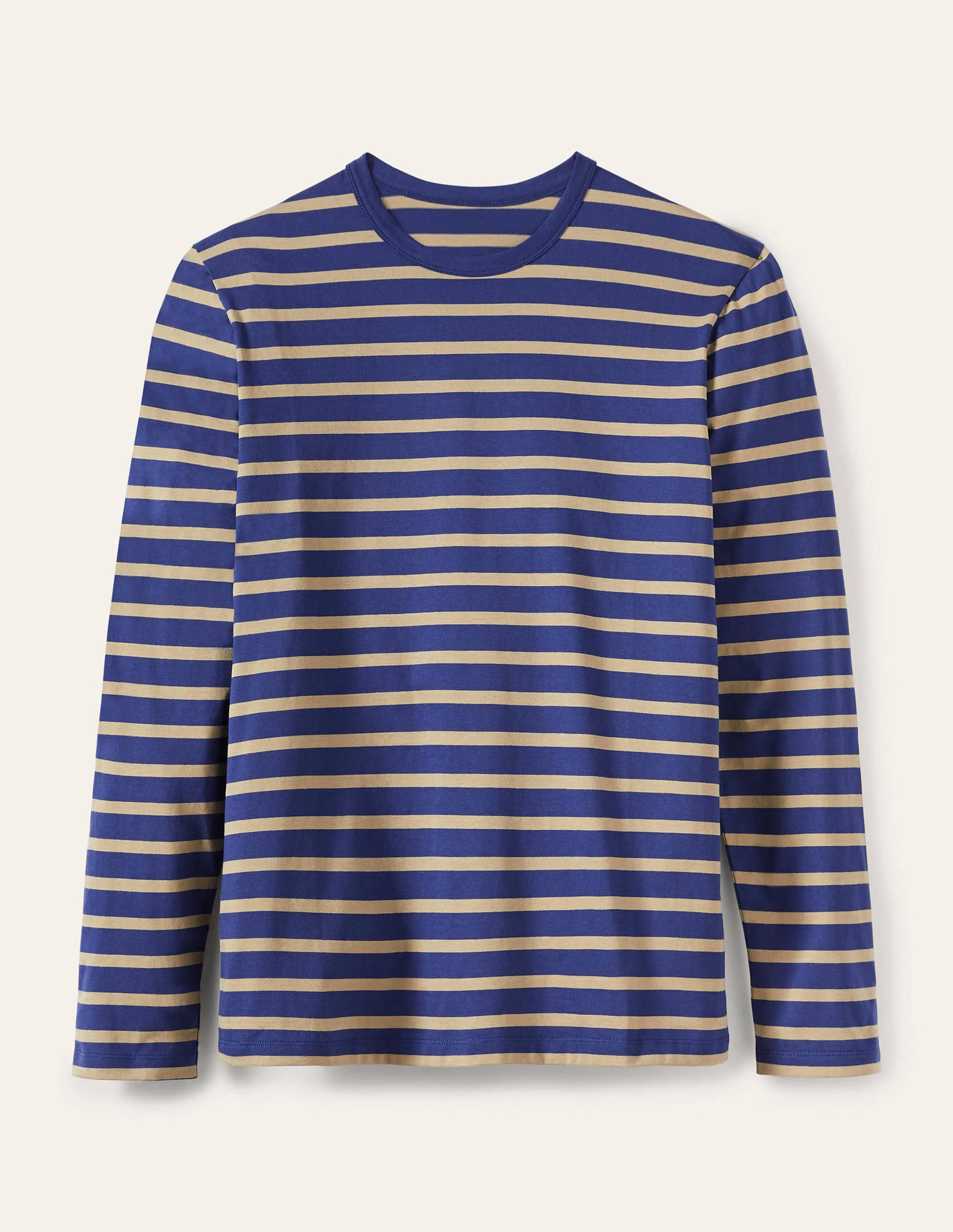 Long Sleeve Breton-Presidential/Malt Stripe - Image 5