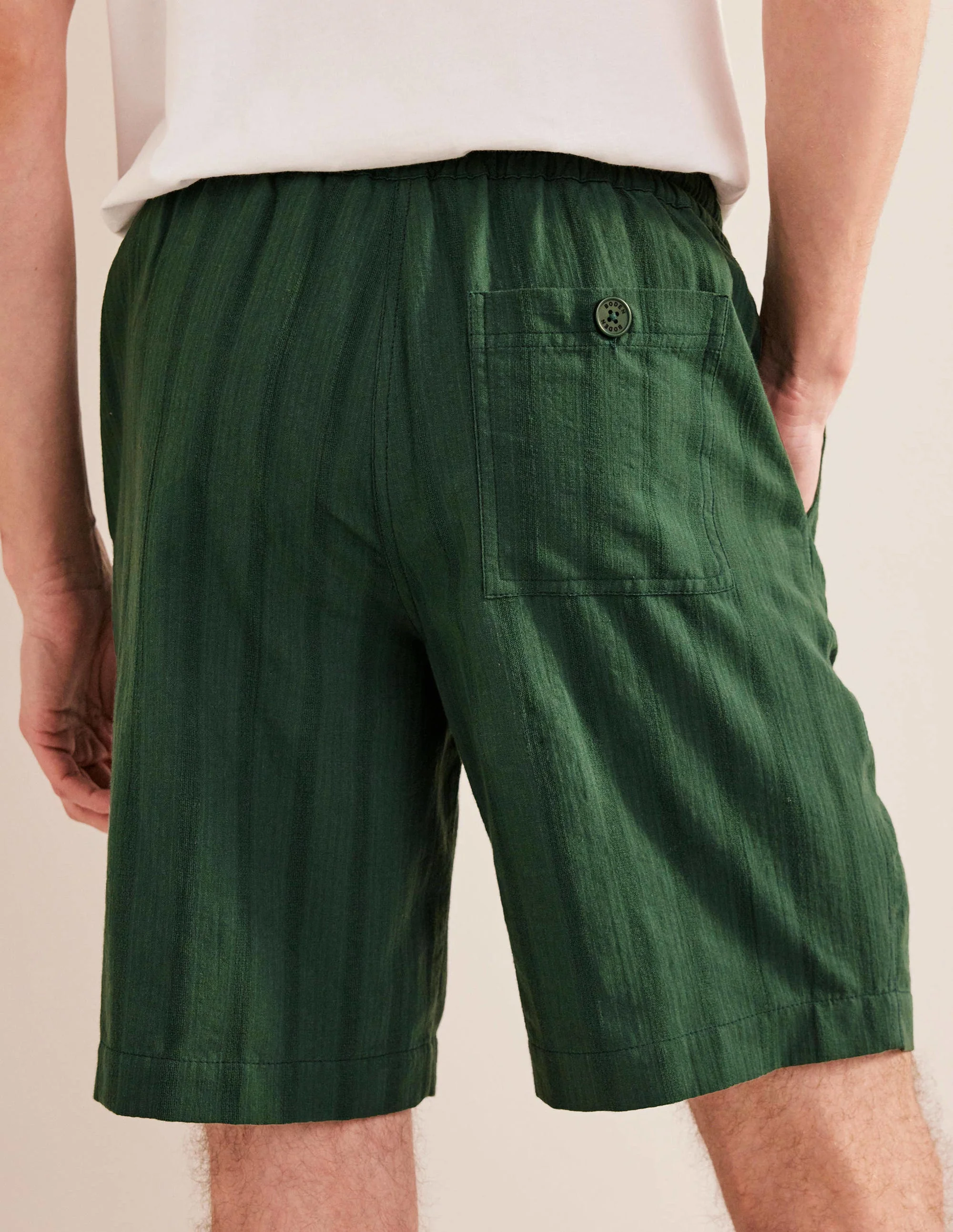 Patterned Shorts-Palm Leaf - Image 4