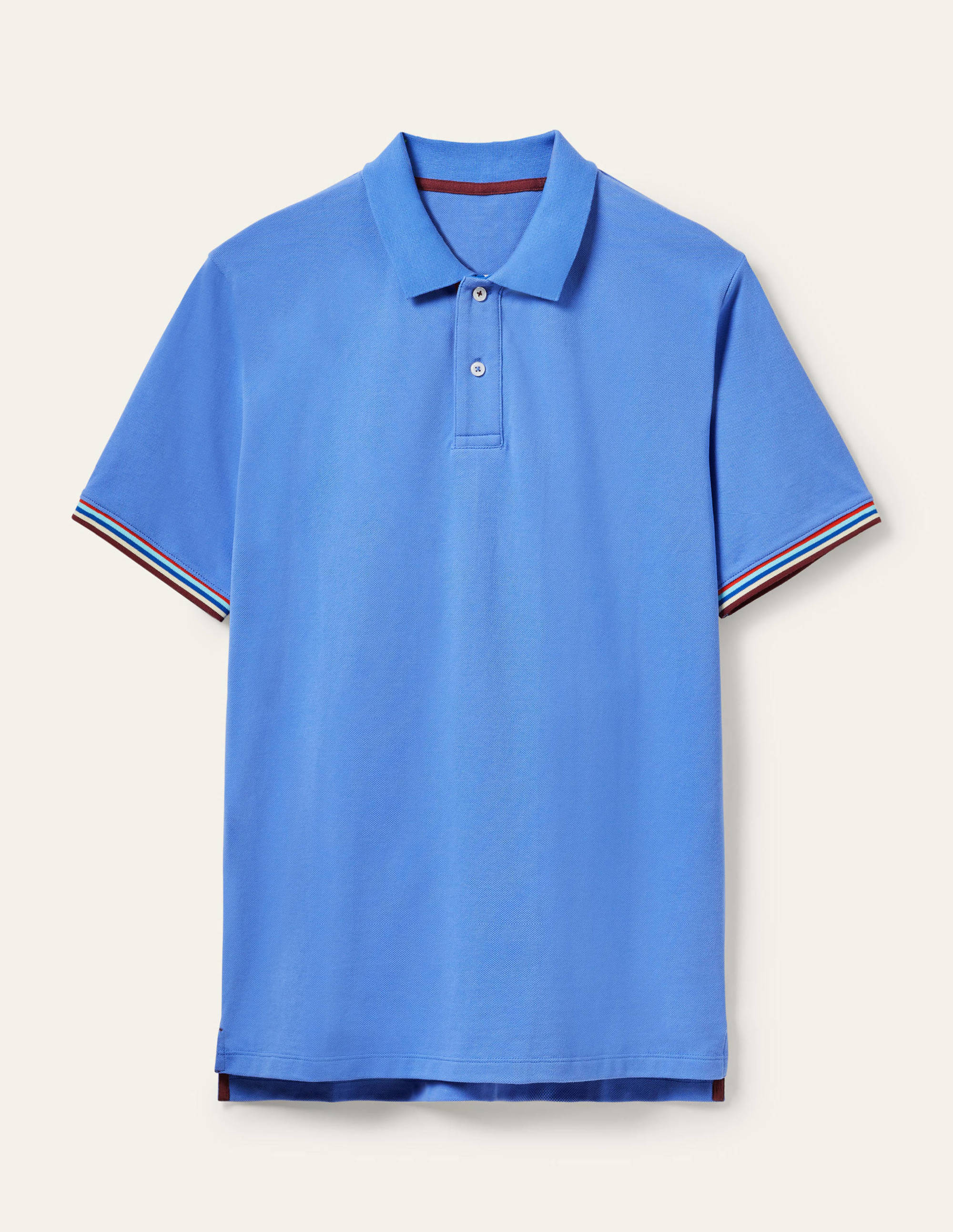 Piqué Polo Shirt-Coastal Blue - Image 5